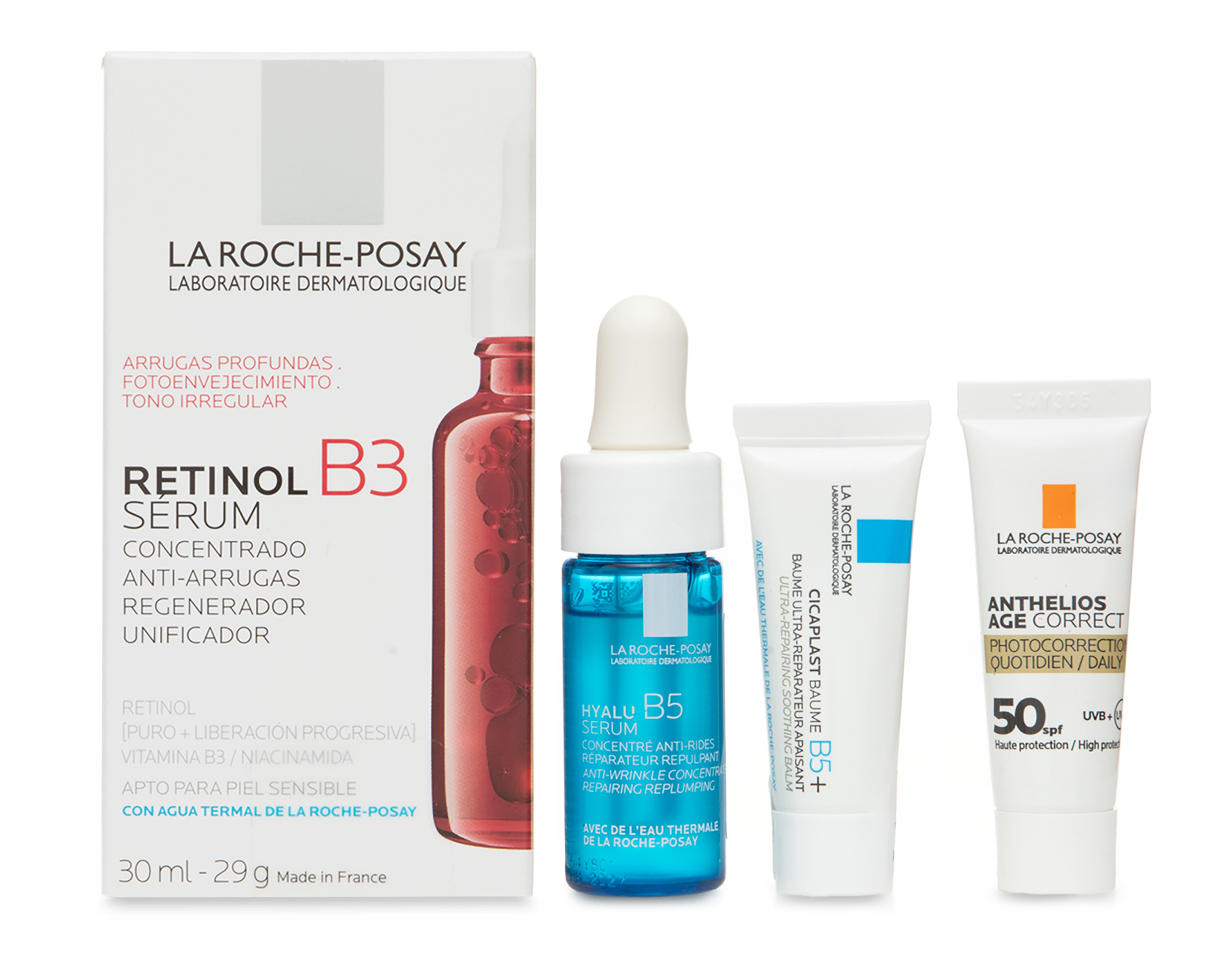 Tratamiento Antiarrugas La Roche-Posay 4 Piezas