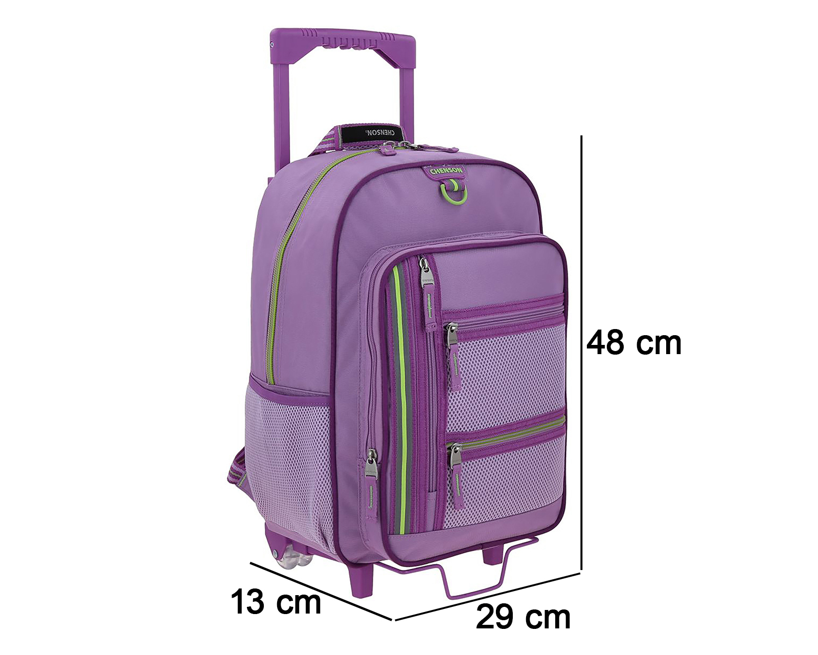 Foto 9 pulgar | Foto 8 | Mochila con Ruedas Chenson Morada