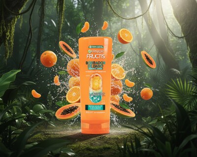 Foto 4 | Foto 6 | Acondicionador Garnier Fructis Borrador de Daño Control Grasa 350 ml