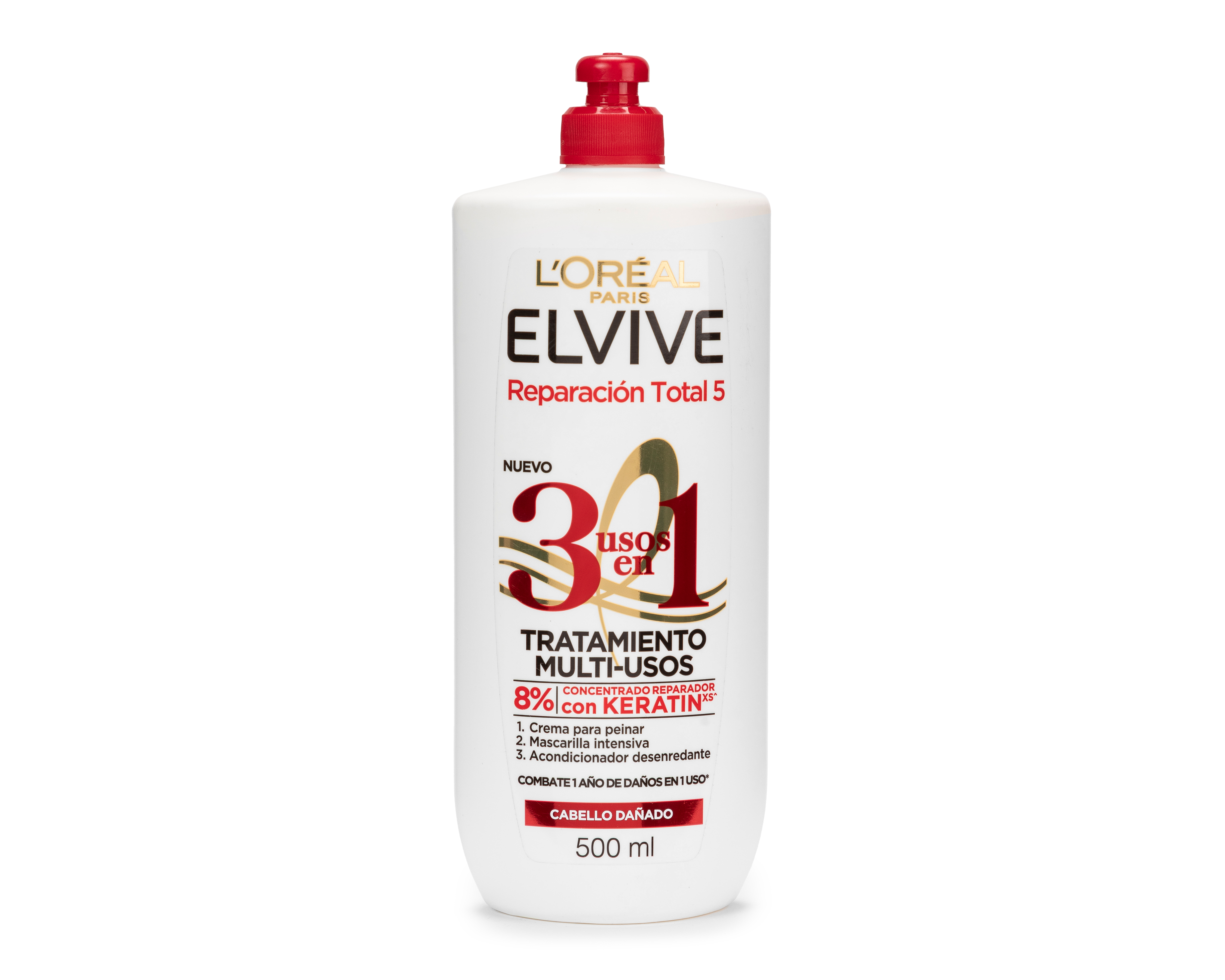 Foto 2 pulgar | Foto 1 | Tratamiento para el Cabello L'Oréal Elvive Multi-Usos 500 ml