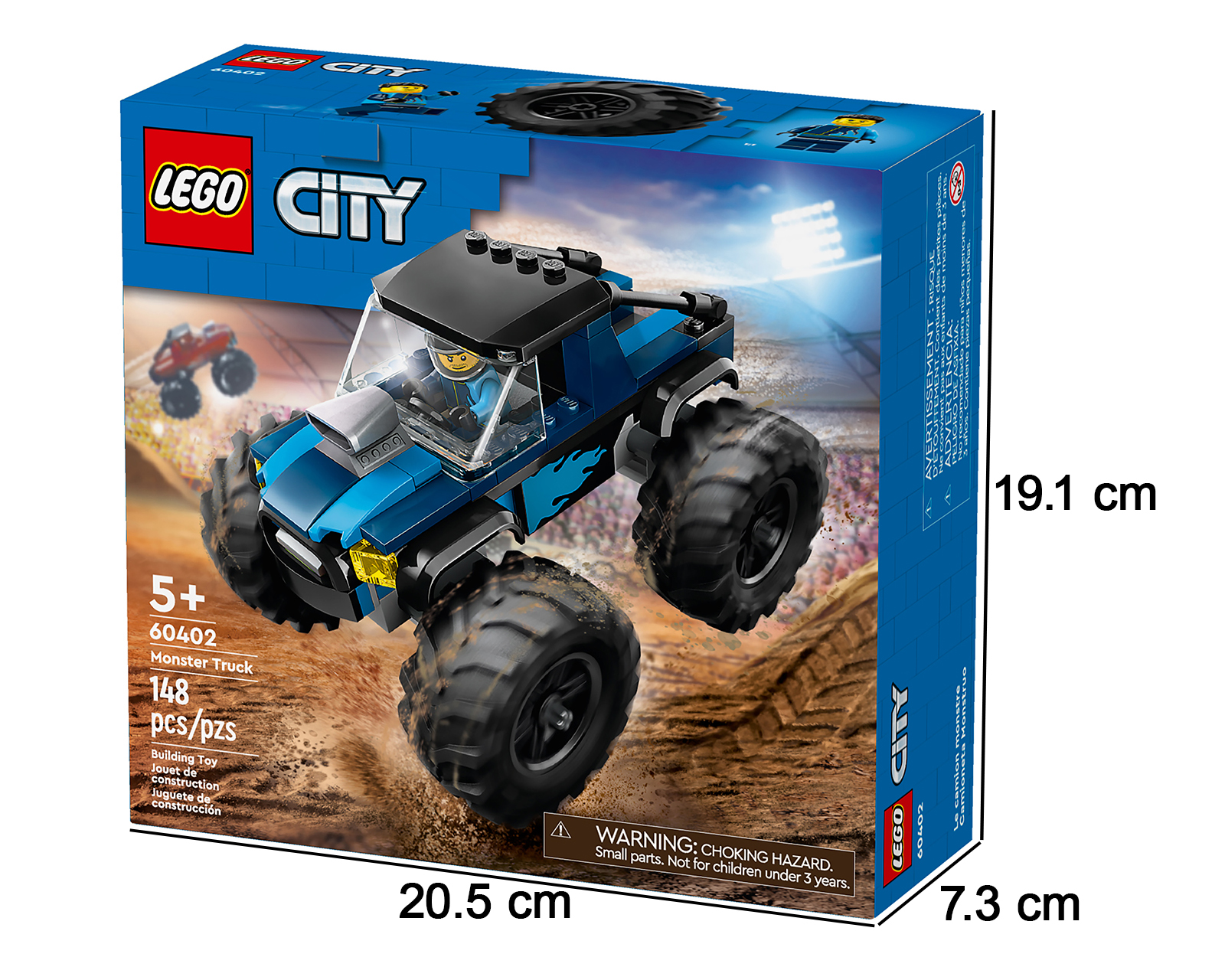 Foto 5 | Foto 5 | LEGO City: Monster Truck Azul