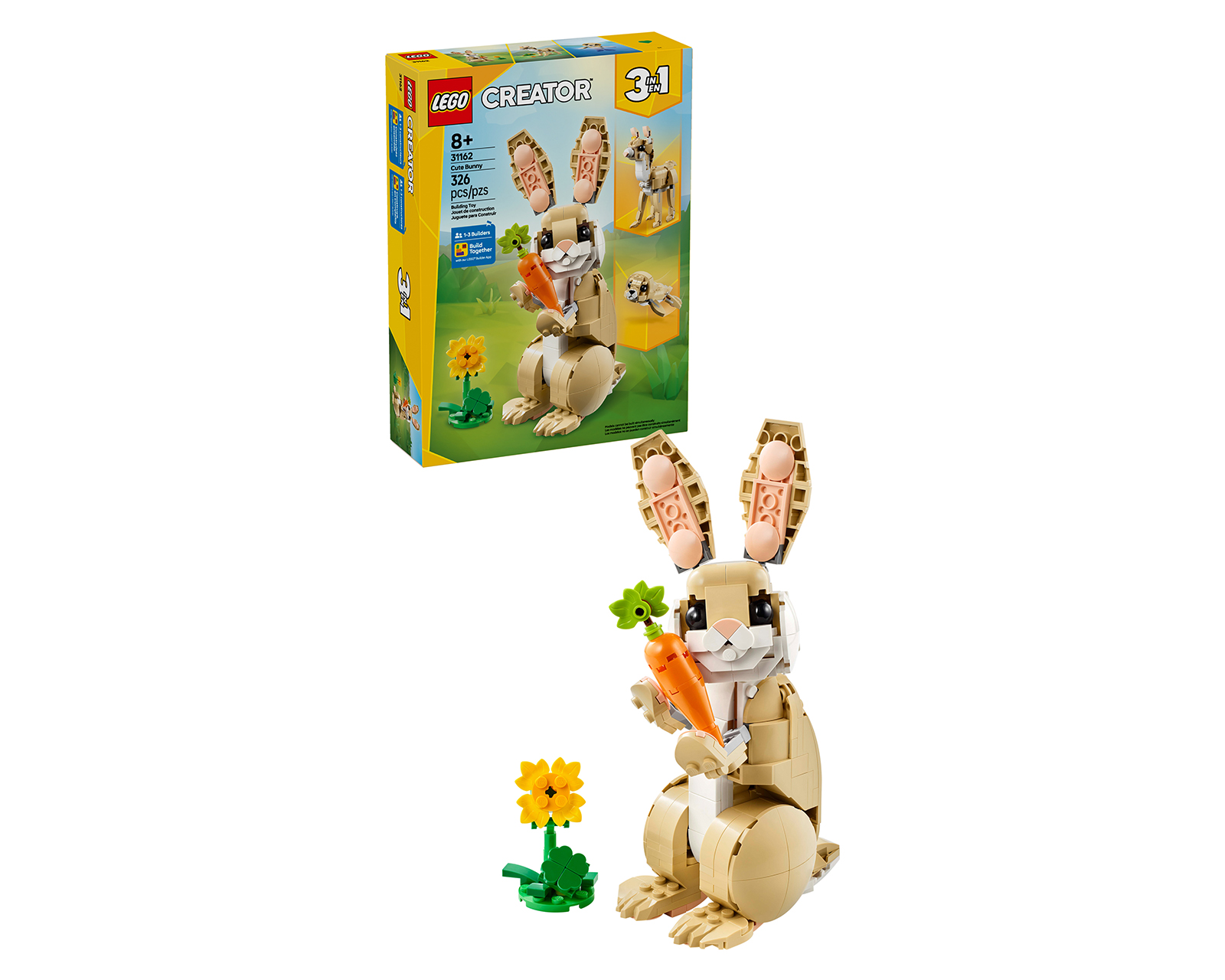Foto 2 pulgar | Foto 1 | LEGO Creator 3 en 1: Lindo Conejito