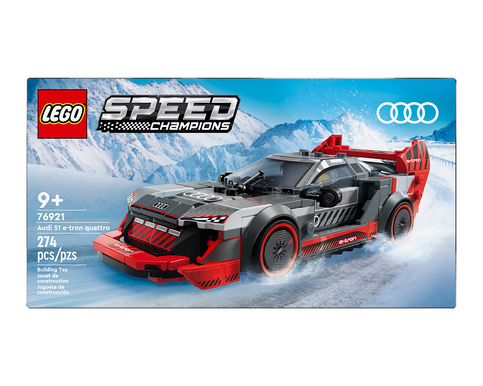 Foto 3 pulgar | Foto 2 | LEGO Speed Champions: Coche de Carreras Audi S1 e-tron quattro