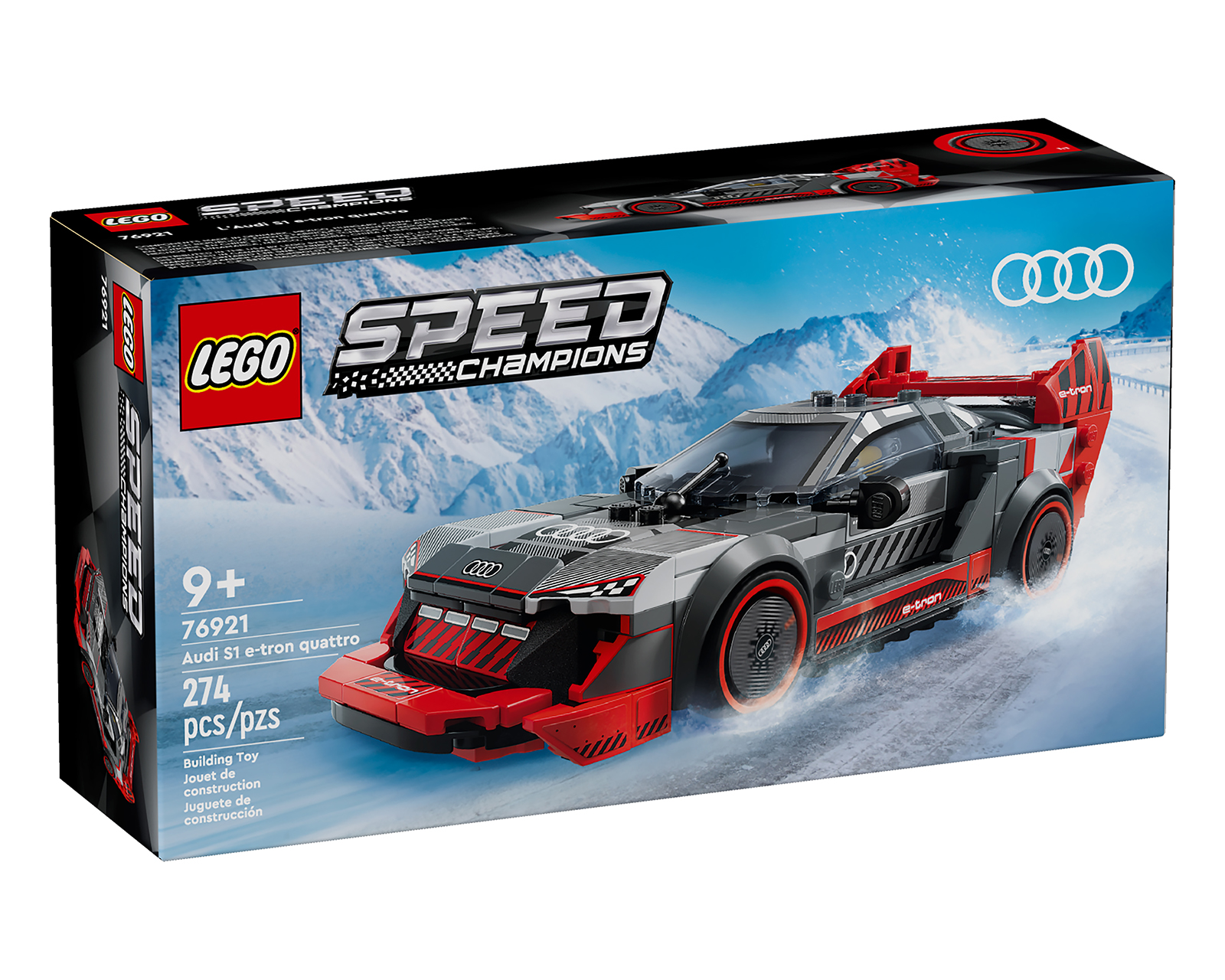 Foto 5 pulgar | Foto 4 | LEGO Speed Champions: Coche de Carreras Audi S1 e-tron quattro