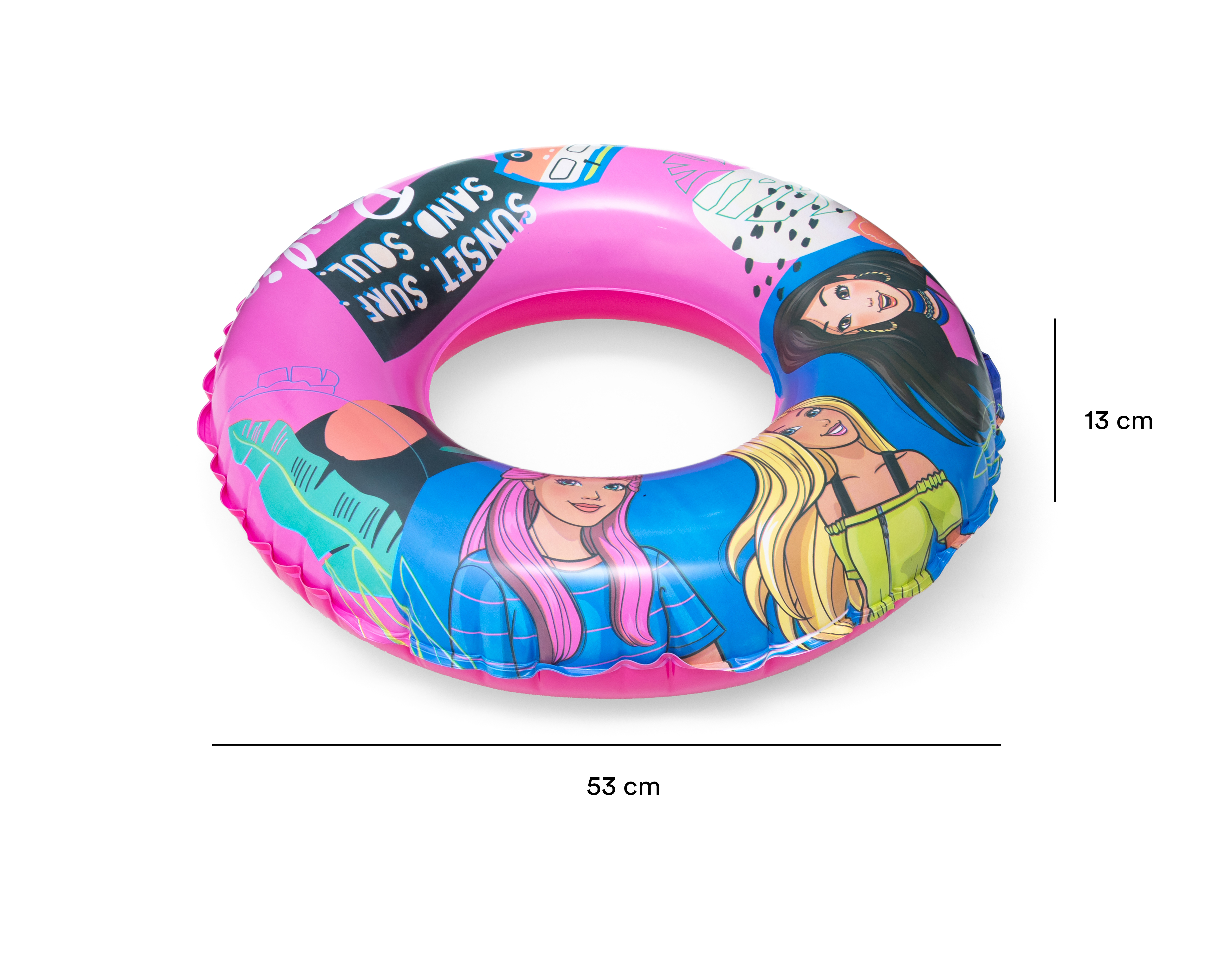 Foto 5 pulgar | Foto 4 | Salvavidas Toymark Barbie