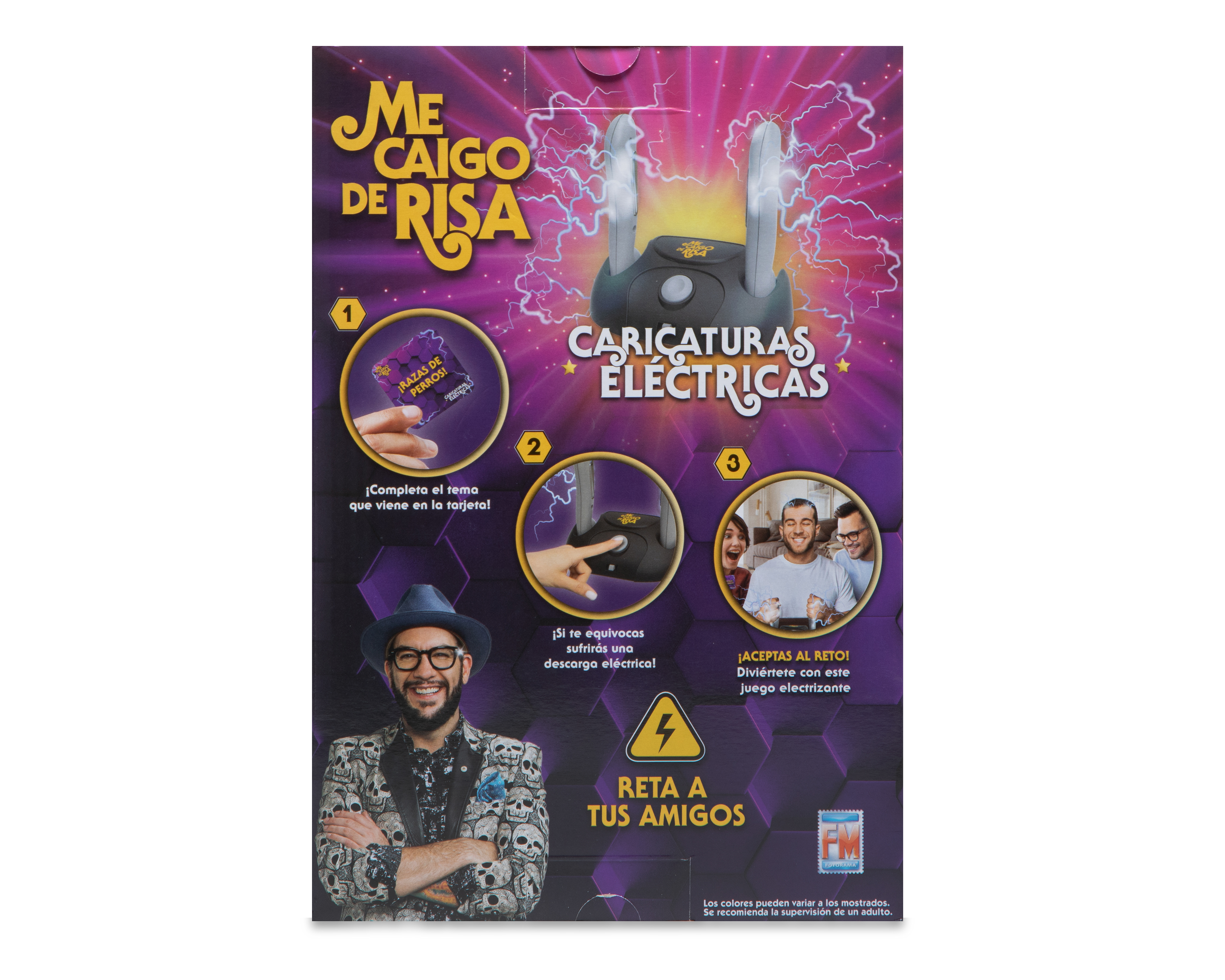 Foto 2 | Foto 2 | Juego de Mesa Me Caigo de Risa Caricaturas Eléctricas Fotorama