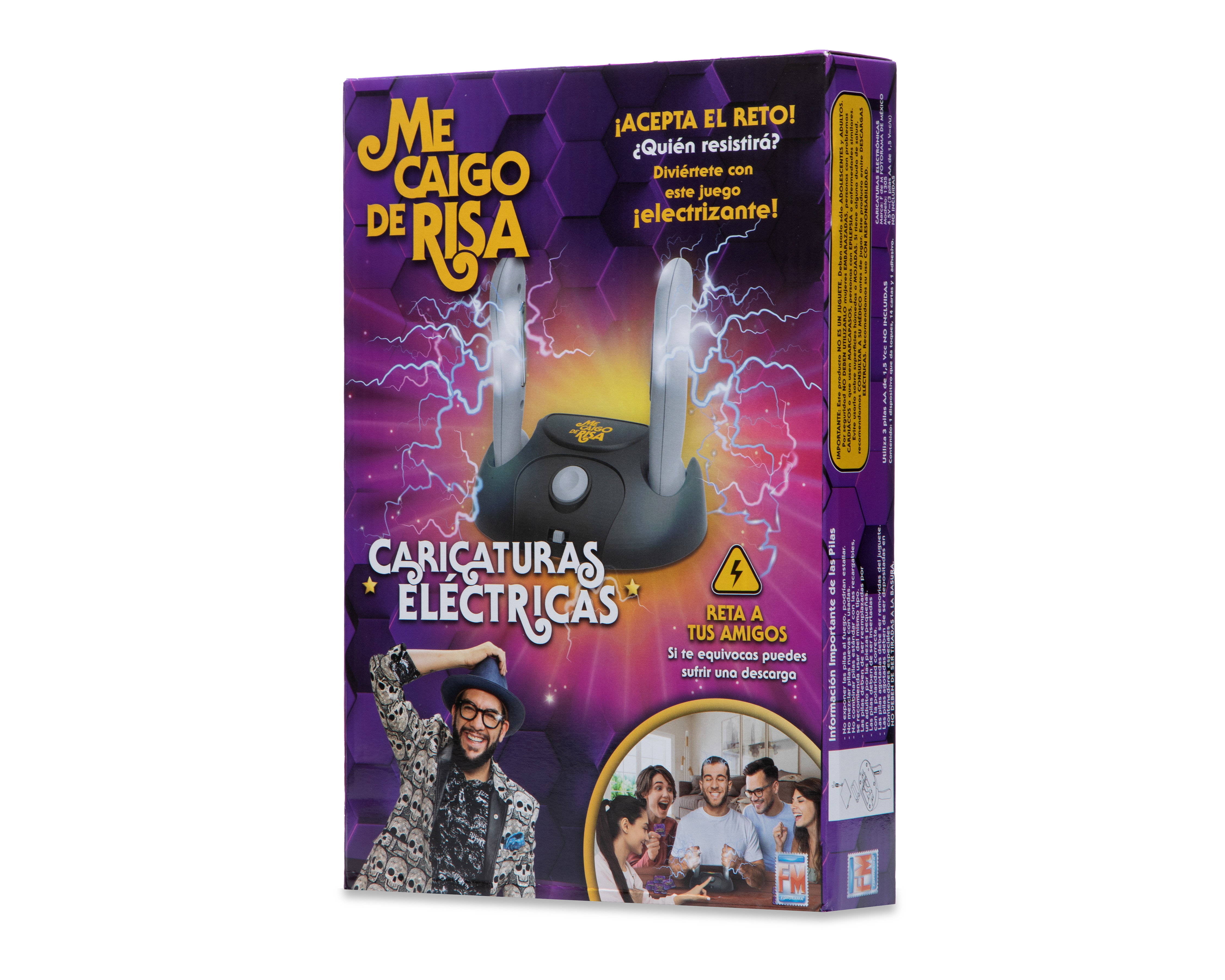 Foto 4 pulgar | Foto 3 | Juego de Mesa Me Caigo de Risa Caricaturas Eléctricas Fotorama