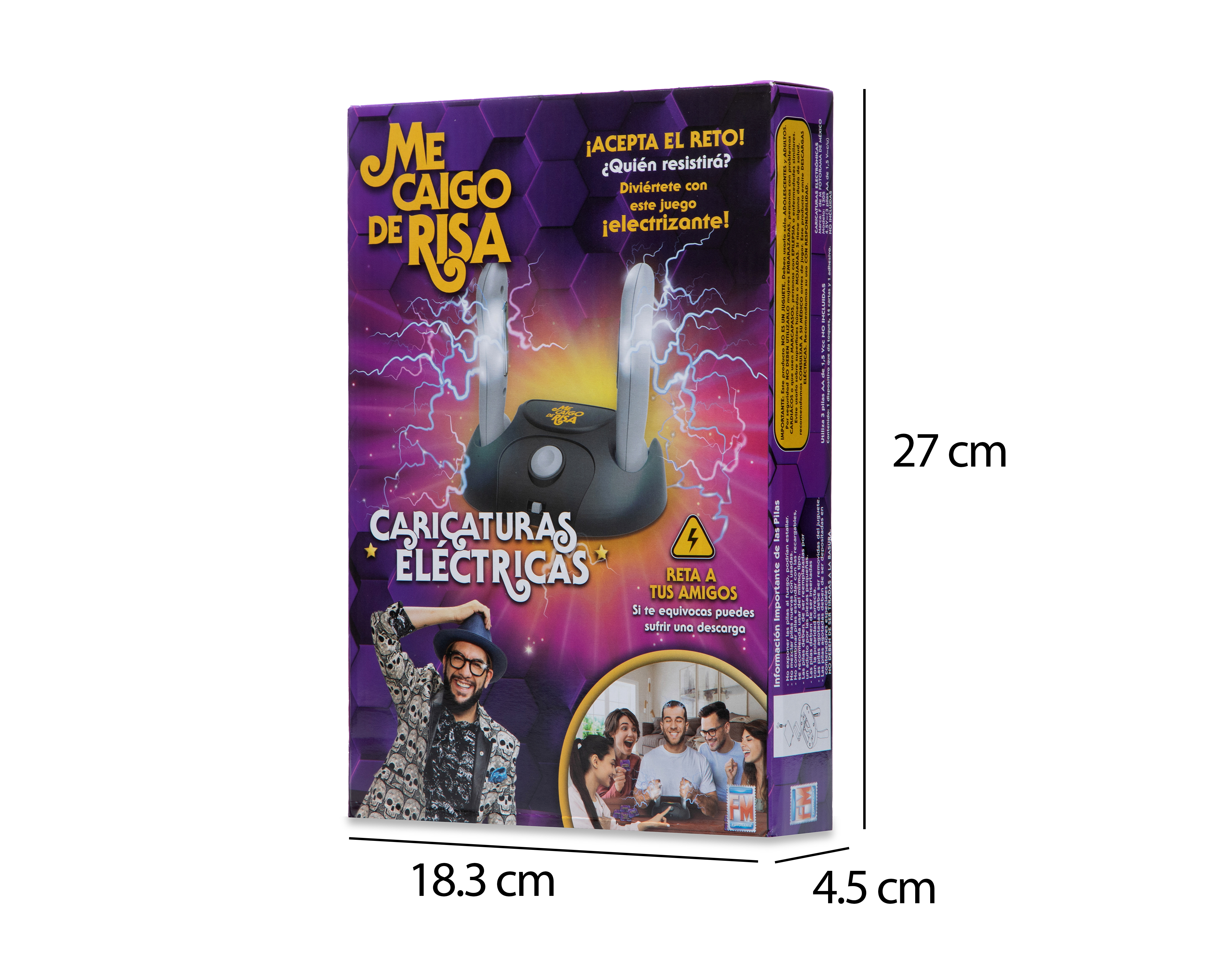 Foto 4 | Foto 4 | Juego de Mesa Me Caigo de Risa Caricaturas Eléctricas Fotorama