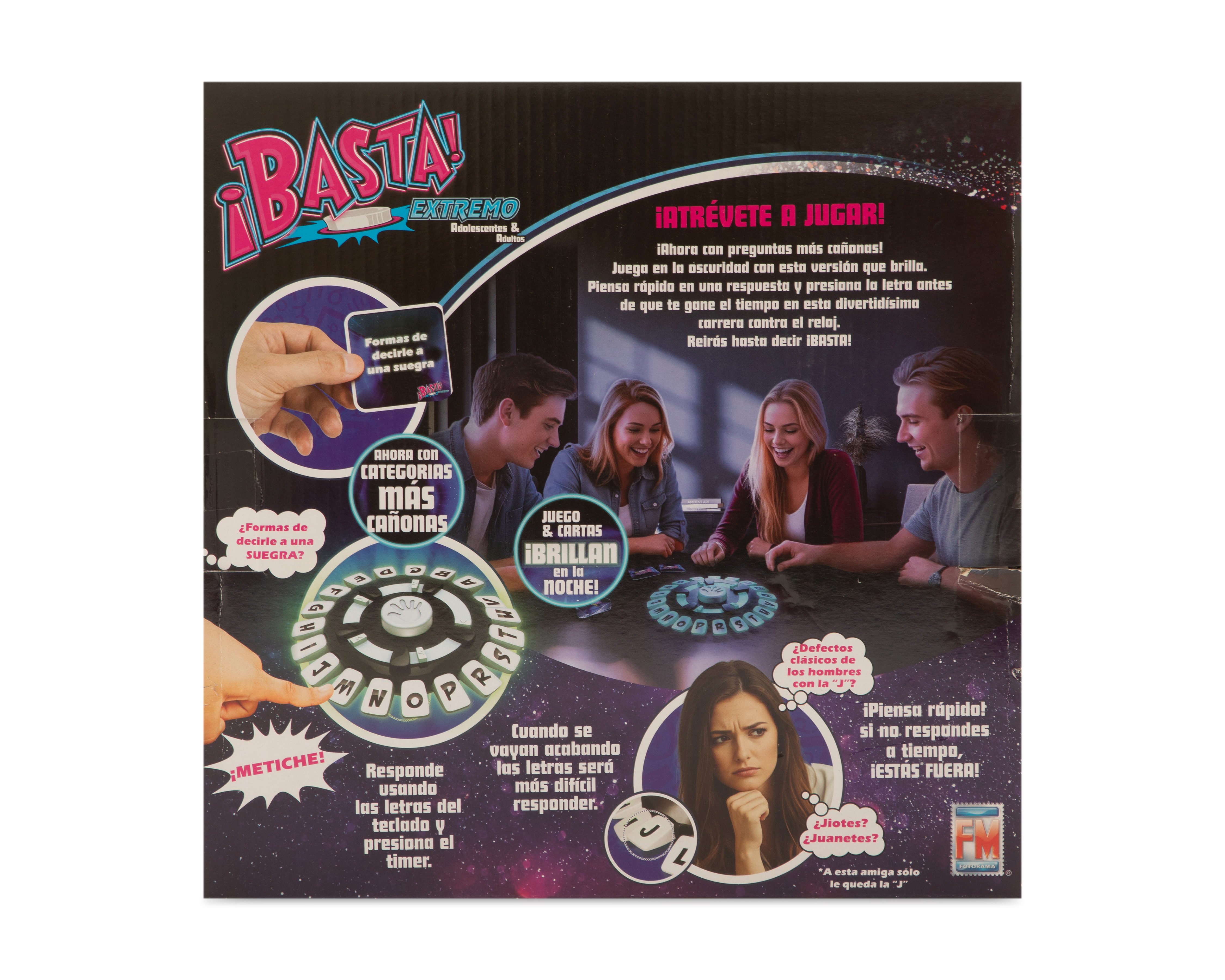 Foto 3 pulgar | Foto 2 | Juego de Mesa Basta Extremo Fotorama