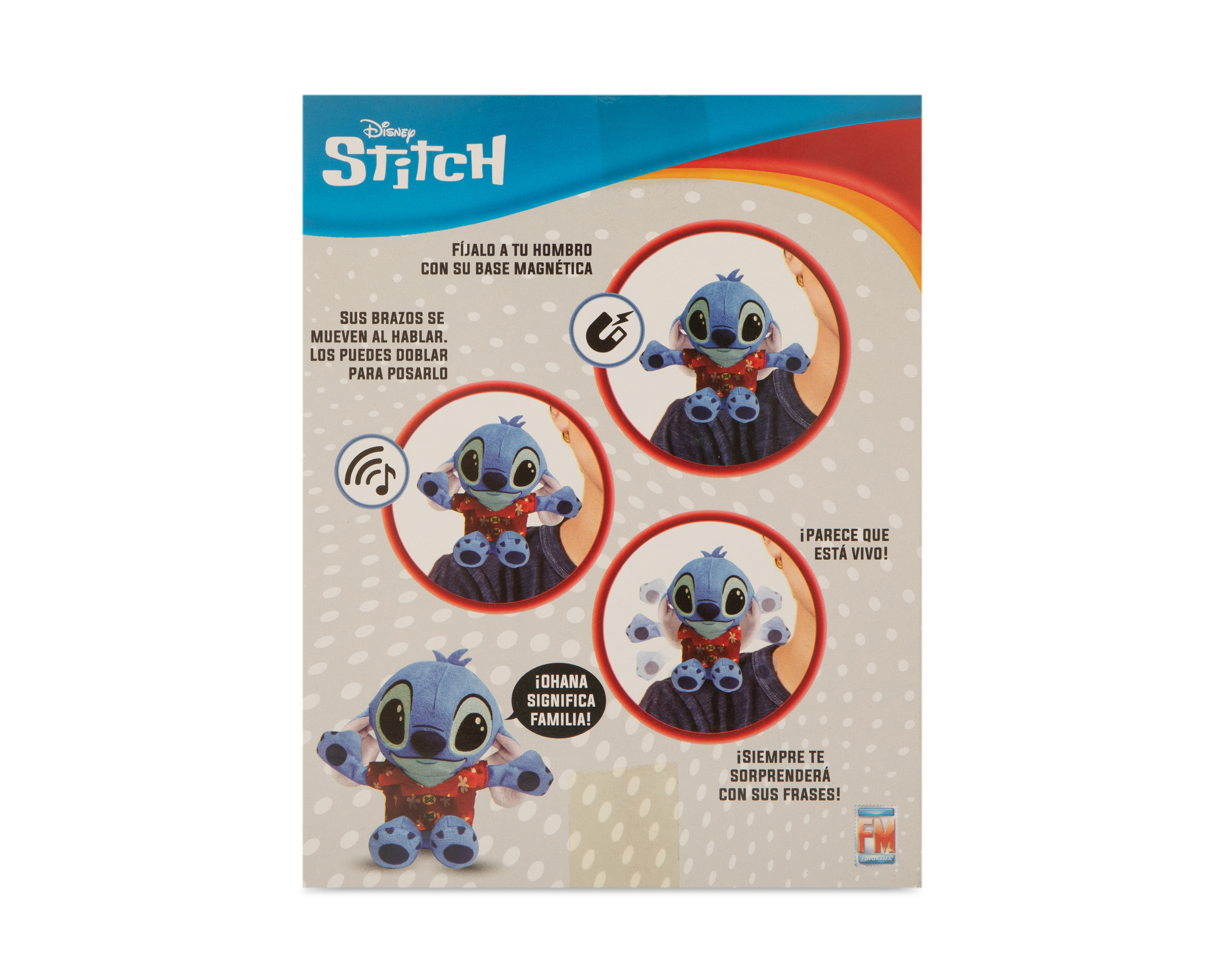 Foto 6 | Foto 6 | Peluche de Stitch Fotorama con Movimiento y Sonido