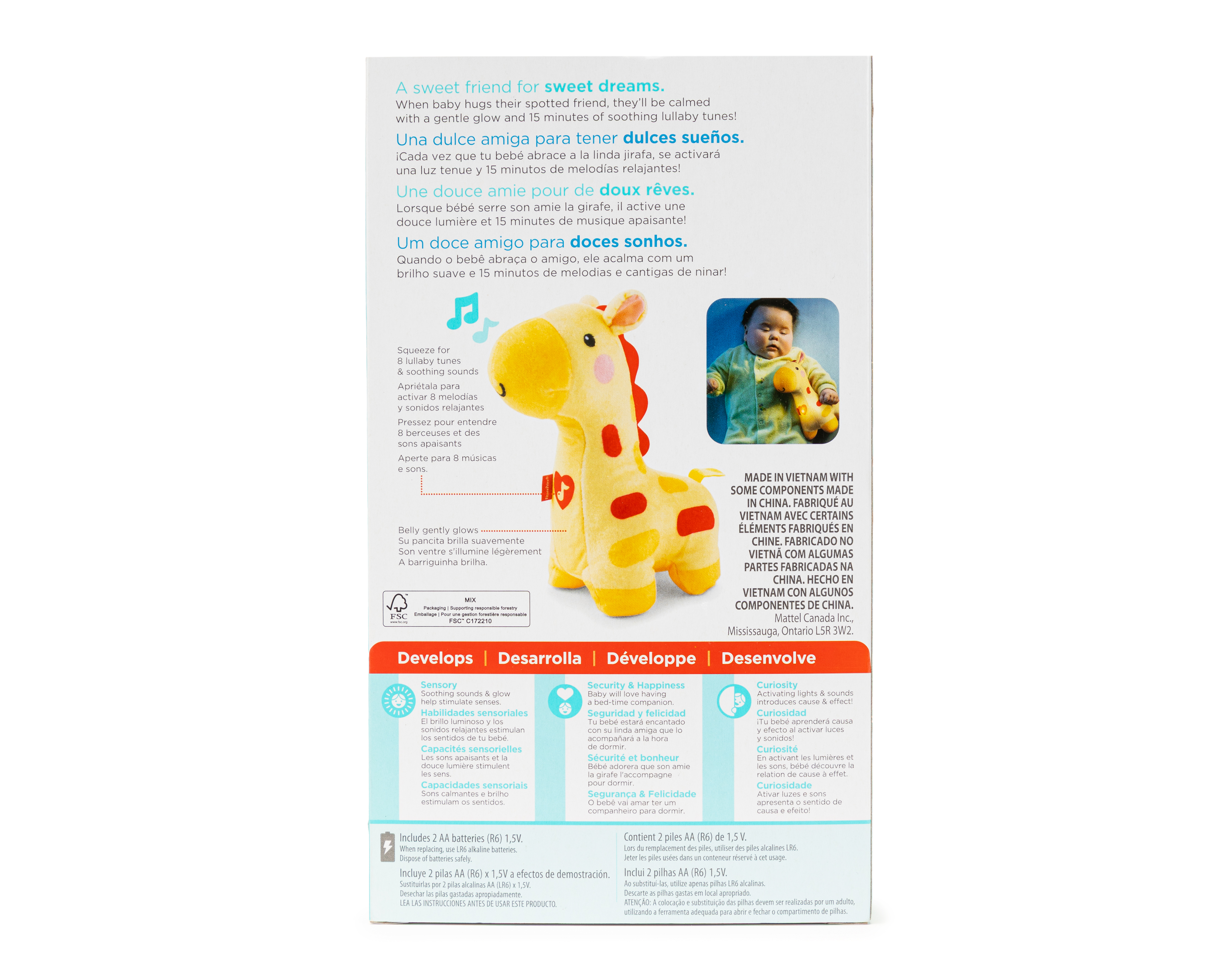 Foto 5 | Foto 5 | Jirafa Brillos Luminosos Fisher-Price