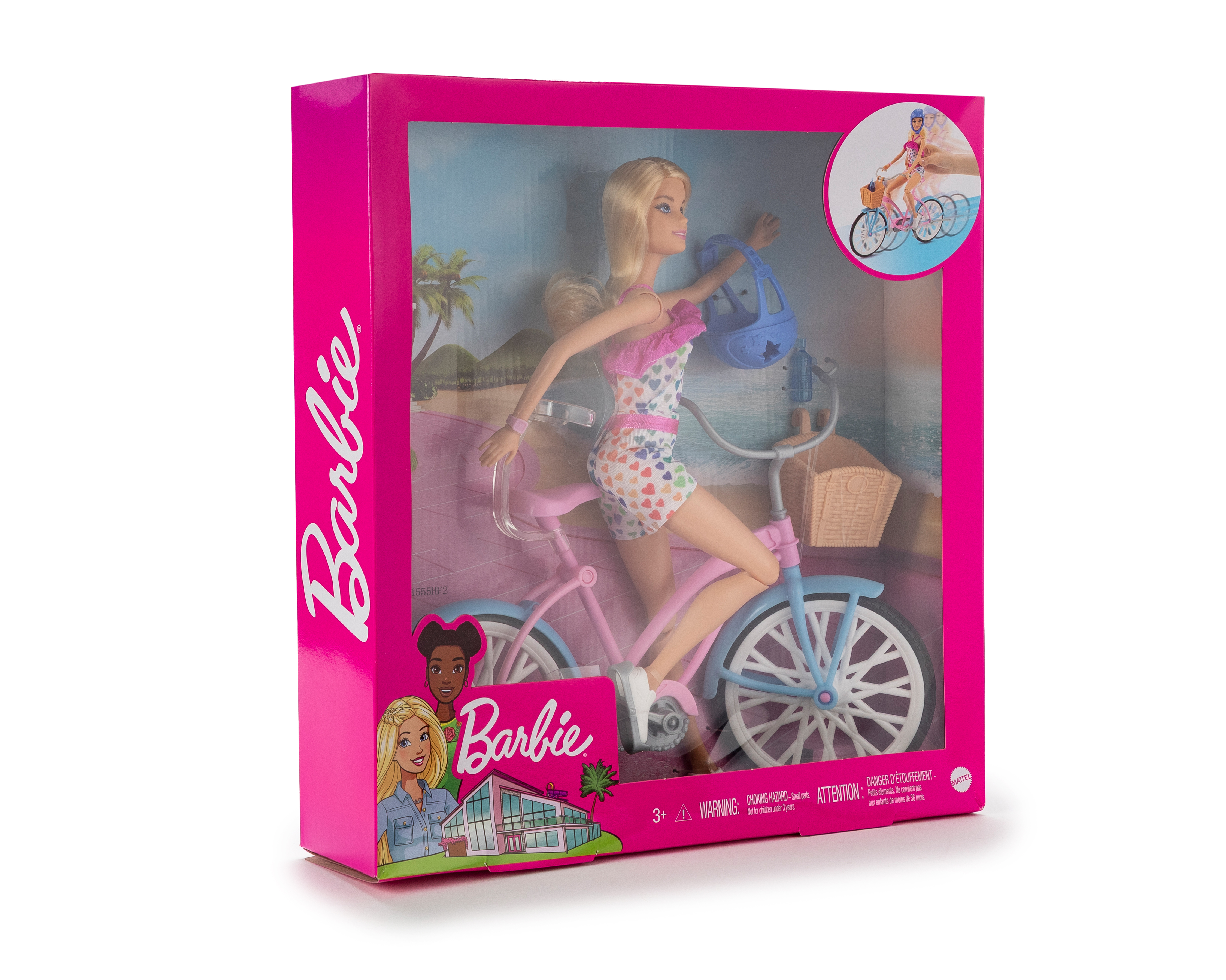 Foto 6 | Foto 6 | Muñeca Barbie Paseo en Bicicleta
