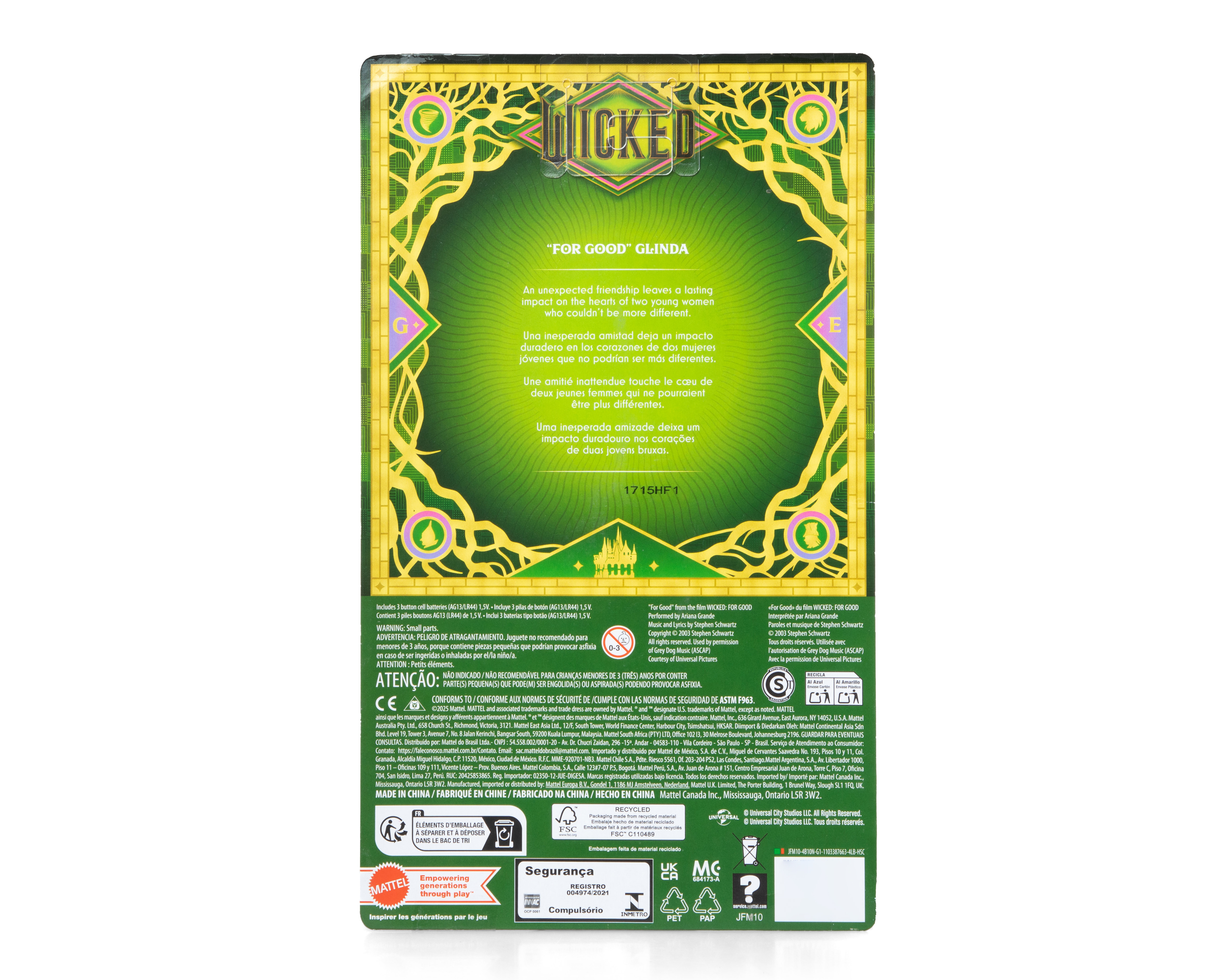 Foto 4 | Foto 4 | Muñeca Mattel Wicked Glinda con Sonido