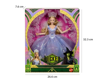 Foto 8 | Foto 9 | Muñeca Mattel Wicked Glinda Premium
