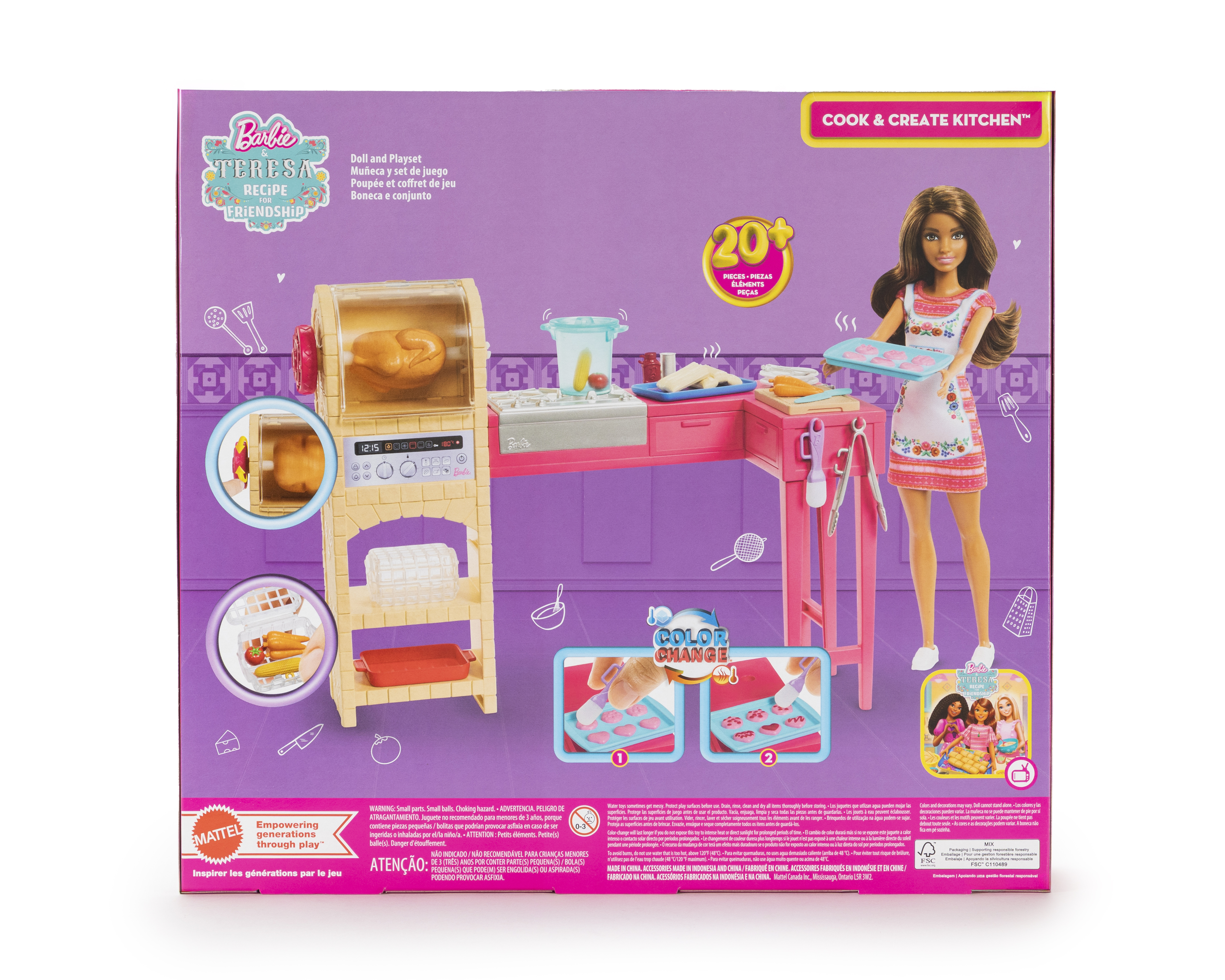 Foto 5 | Foto 5 | Muñeca Barbie Receta de la Amistad de Teresa