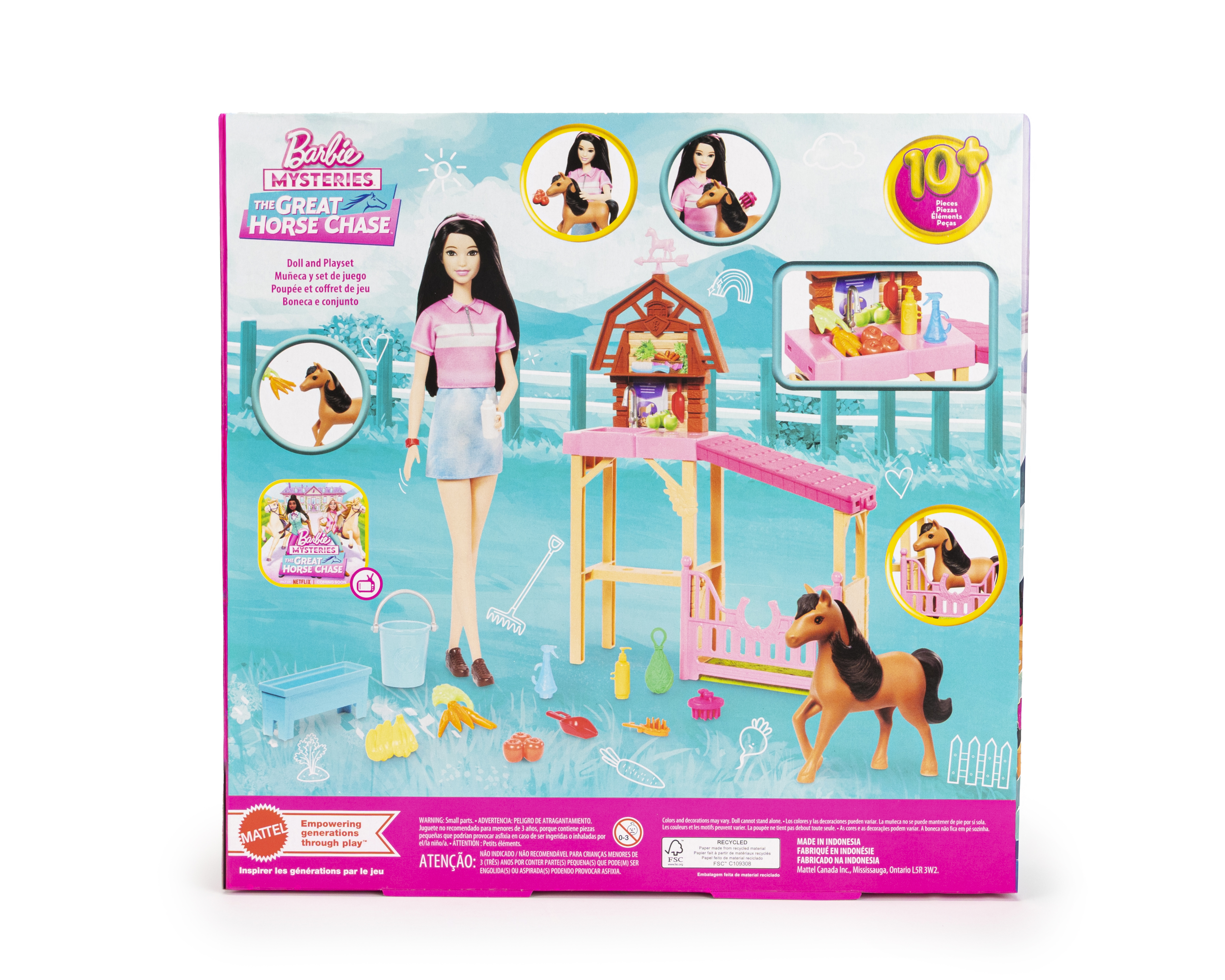 Foto 3 pulgar | Foto 2 | Muñeca Detective Barbie la Gran Carrera de Caballos
