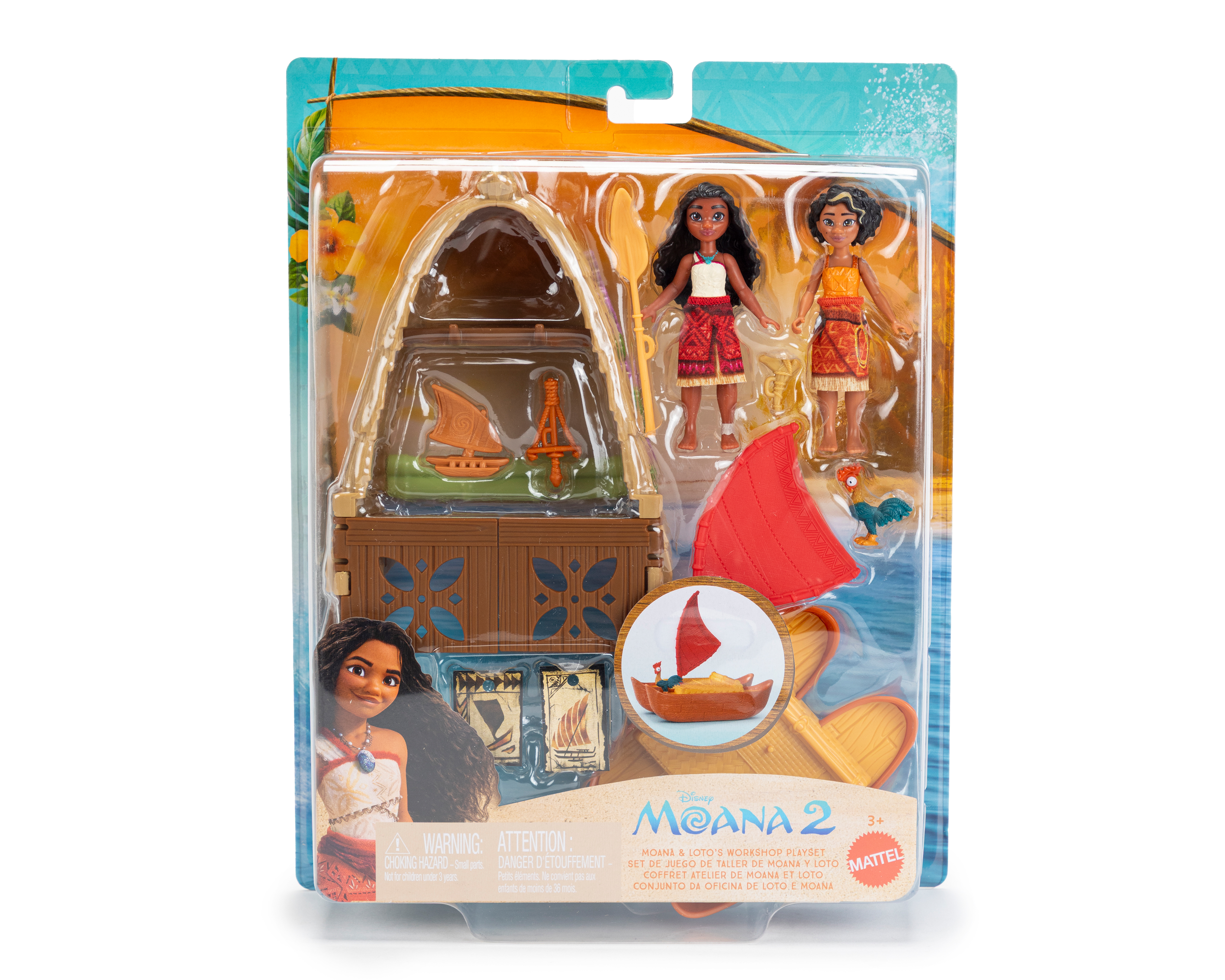 Foto 2 pulgar | Foto 1 | Juego de Taller de Moana y Loto Disney con Accesorios