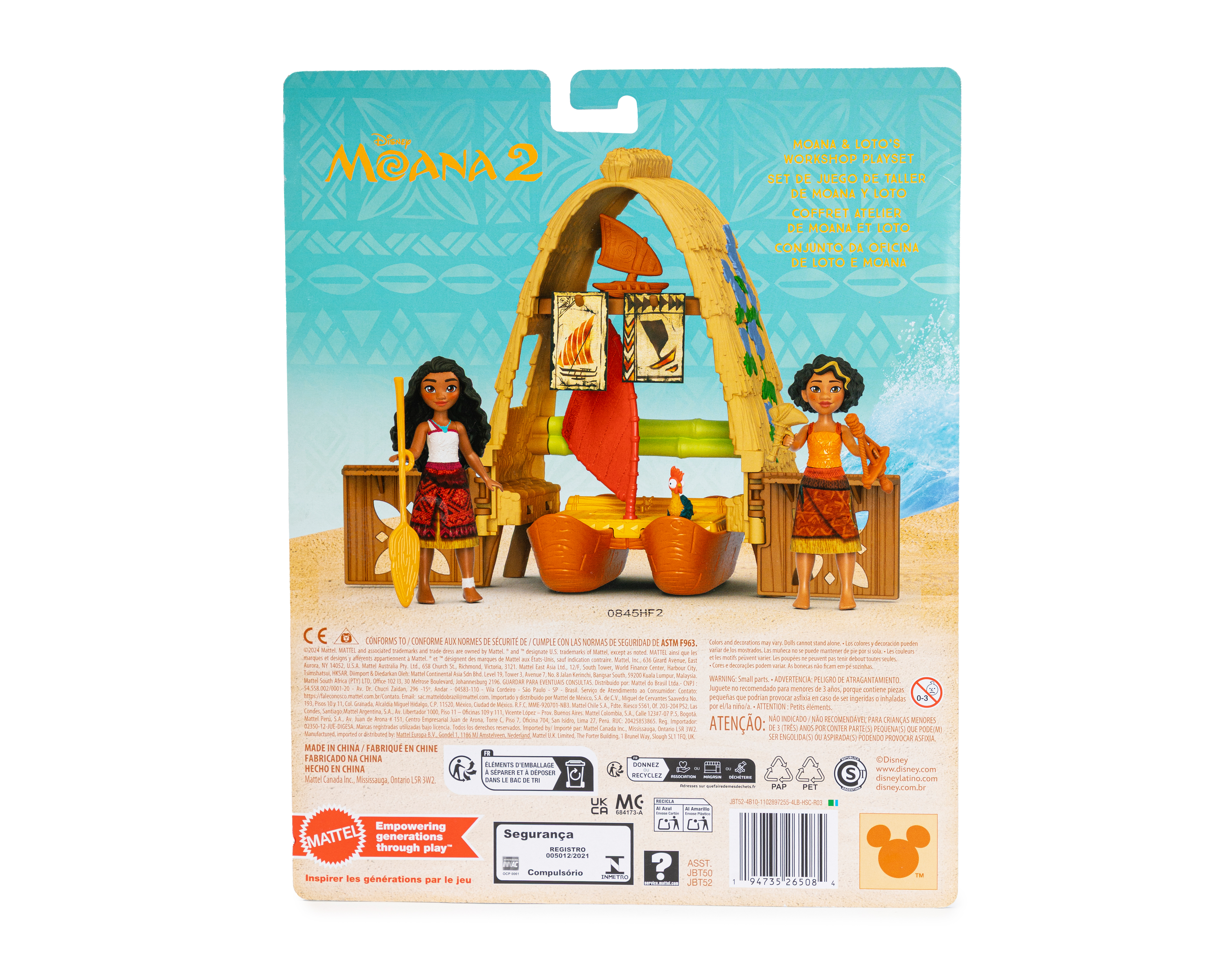 Foto 4 pulgar | Foto 3 | Juego de Taller de Moana y Loto Disney con Accesorios