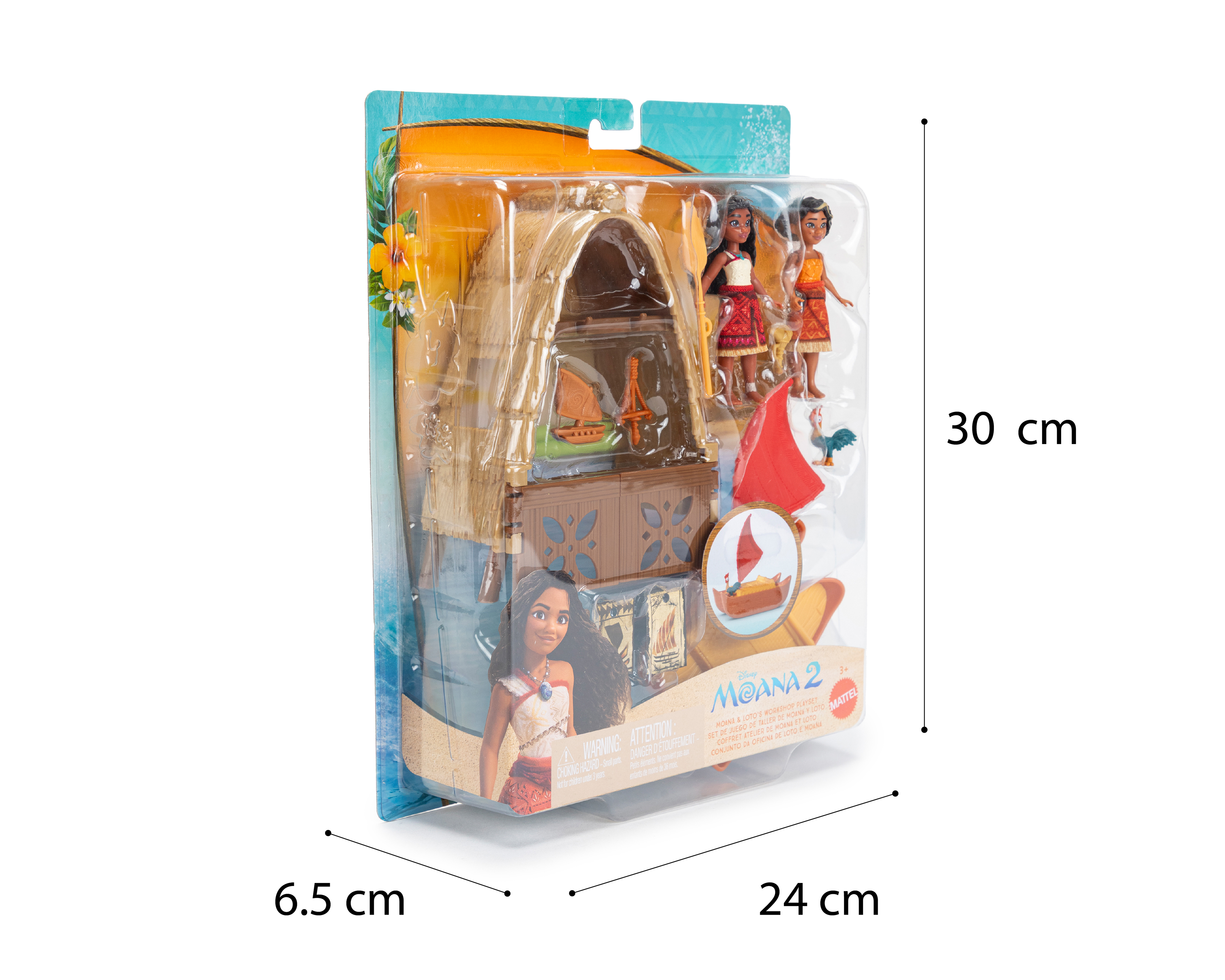 Foto 5 pulgar | Foto 4 | Juego de Taller de Moana y Loto Disney con Accesorios