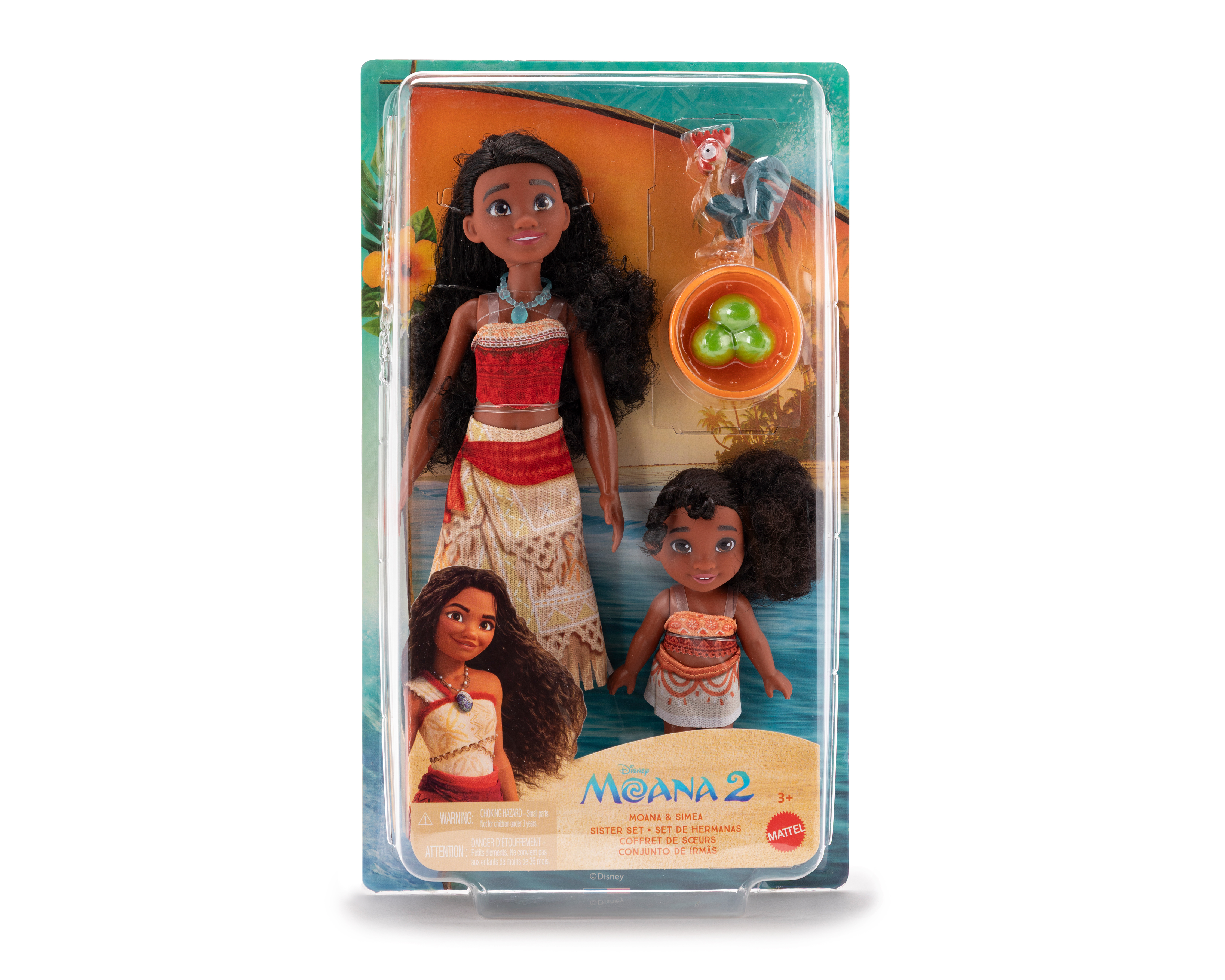 Foto 2 pulgar | Foto 1 | Muñeca Disney Set de Hermanas Moana y Simea