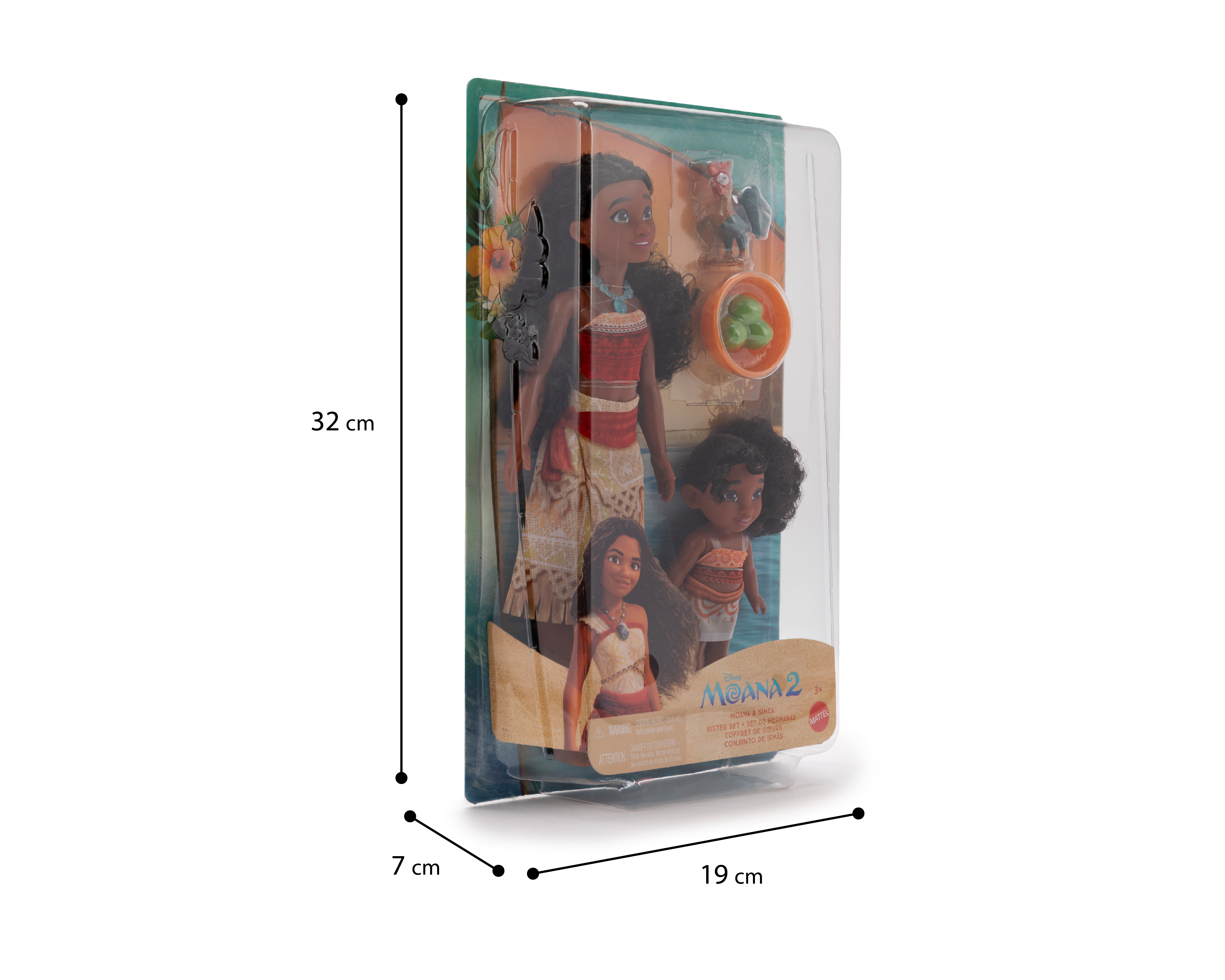 Foto 4 pulgar | Foto 3 | Muñeca Disney Set de Hermanas Moana y Simea
