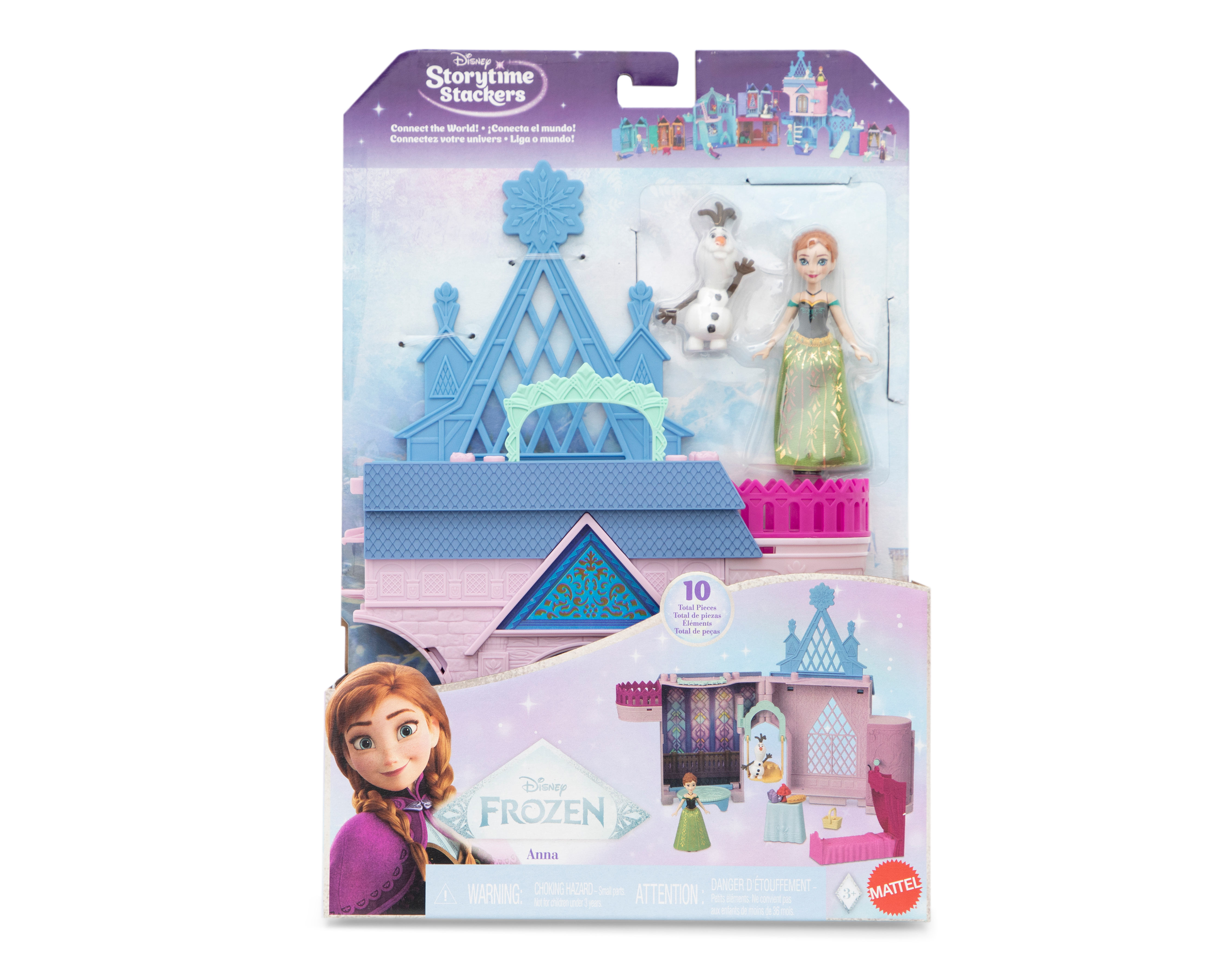 Foto 5 | Foto 5 | Casa de Muñecas Disney Frozen Castillo de Anna 10 Piezas