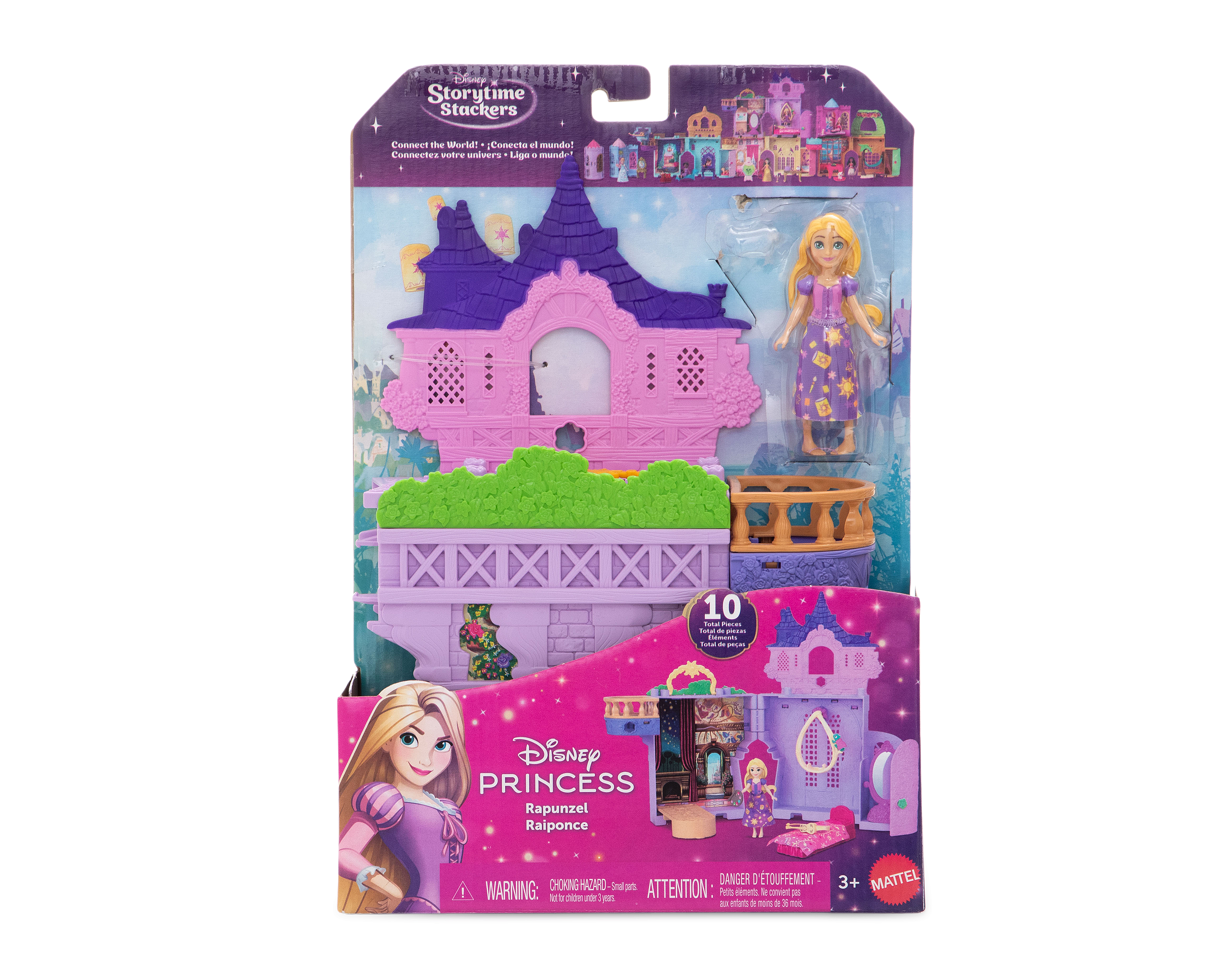 Foto 4 | Foto 4 | Castillo Disney Princesas Rapunzel Morado