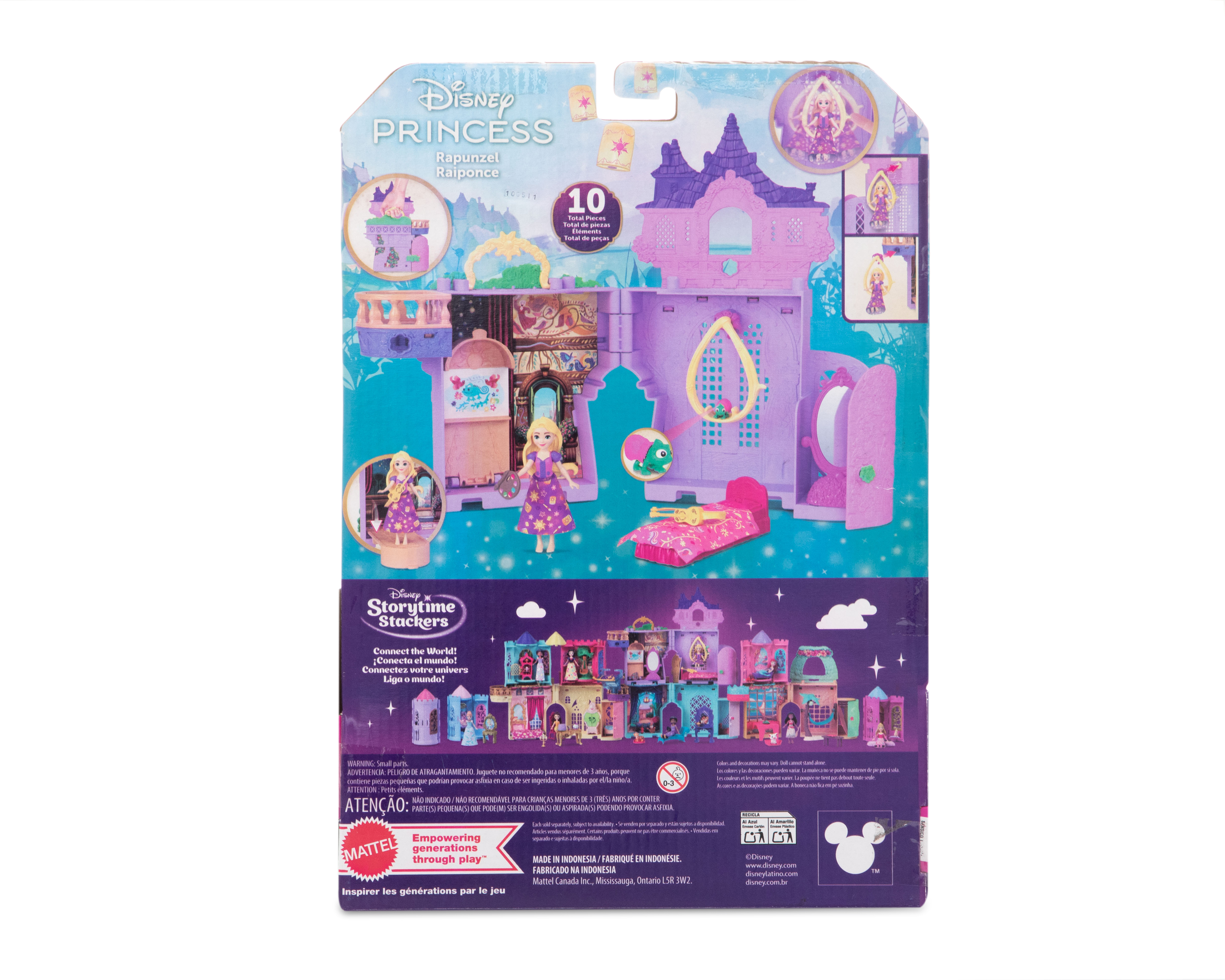 Foto 6 pulgar | Foto 5 | Castillo Disney Princesas Rapunzel Morado