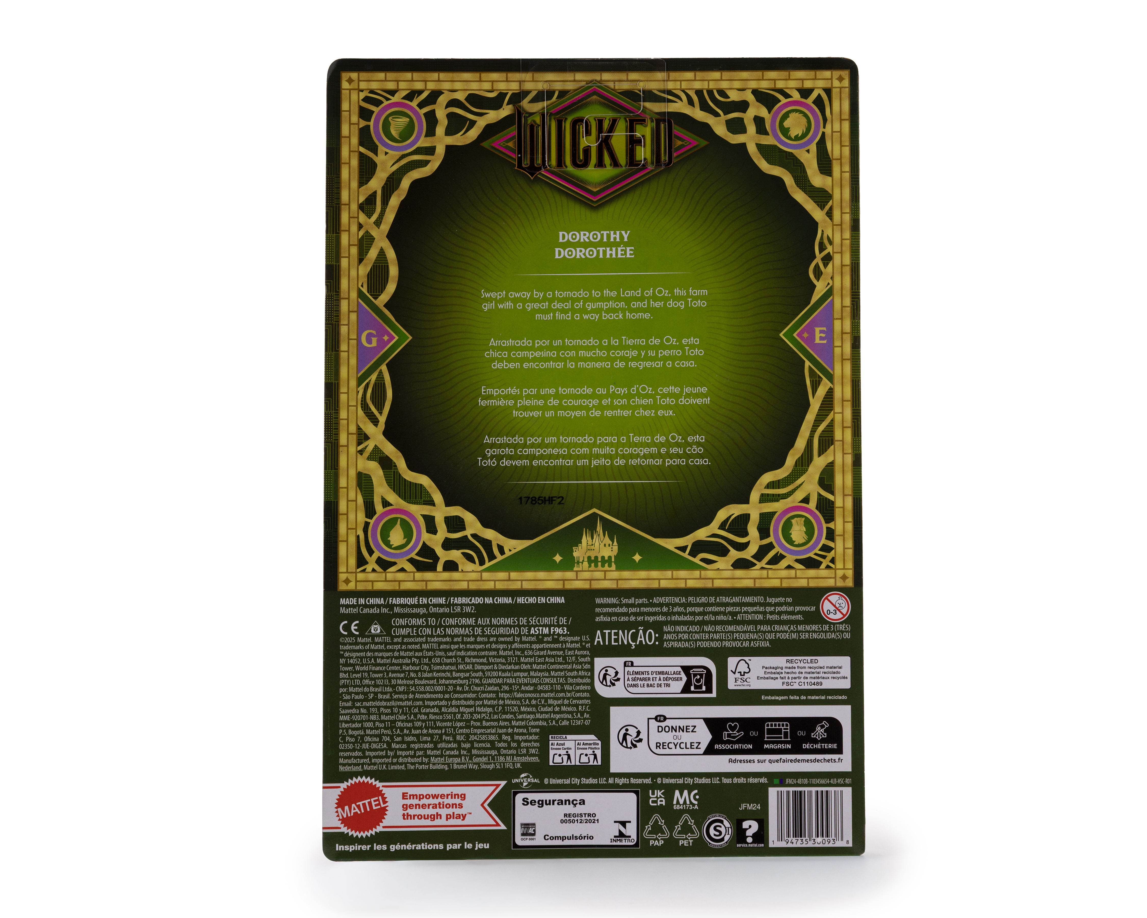 Foto 2 | Foto 2 | Muñeca Barbie Wicked Dorothy