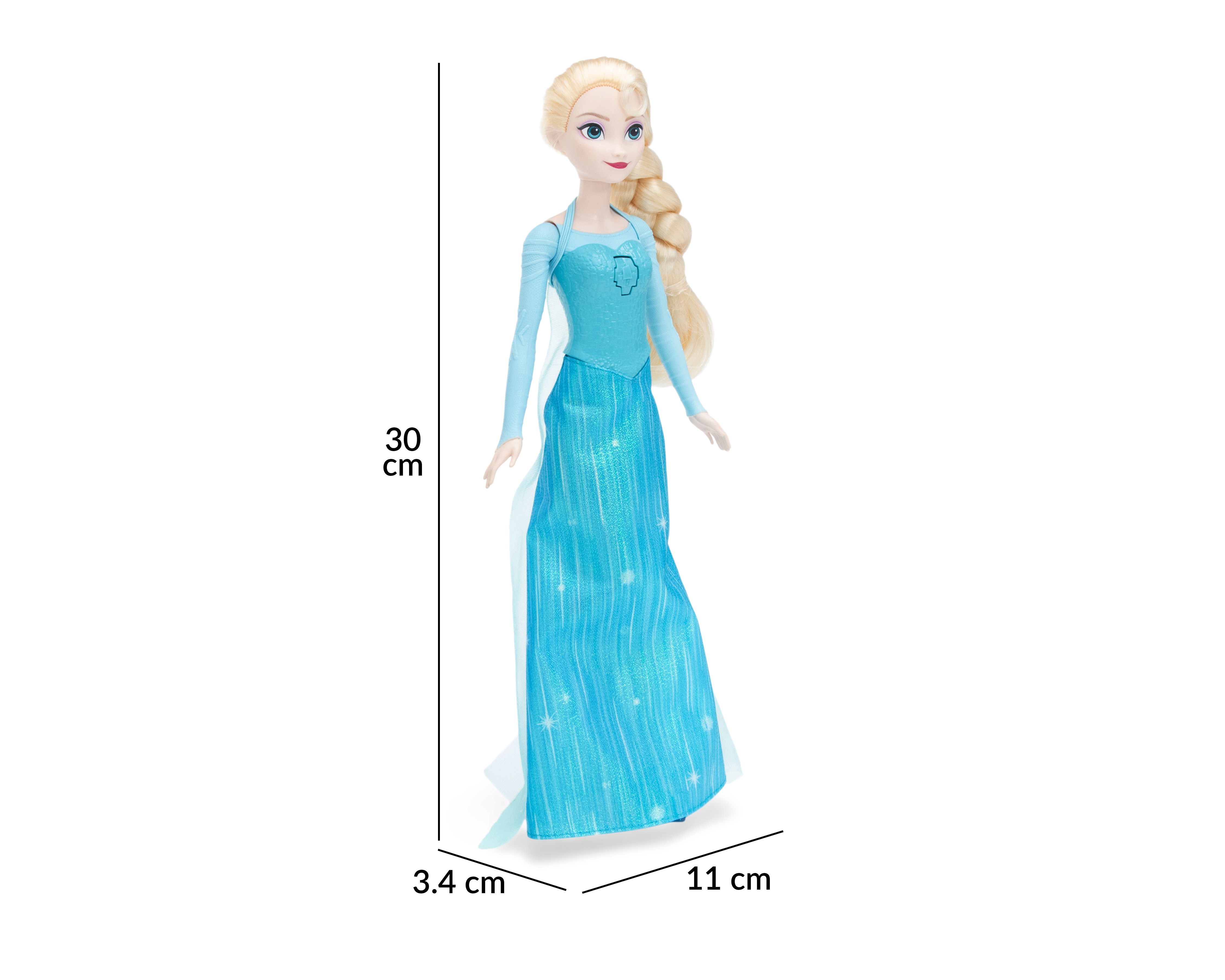 Foto 5 | Foto 5 | Muñeca Elsa Disney Frozen con Sonido