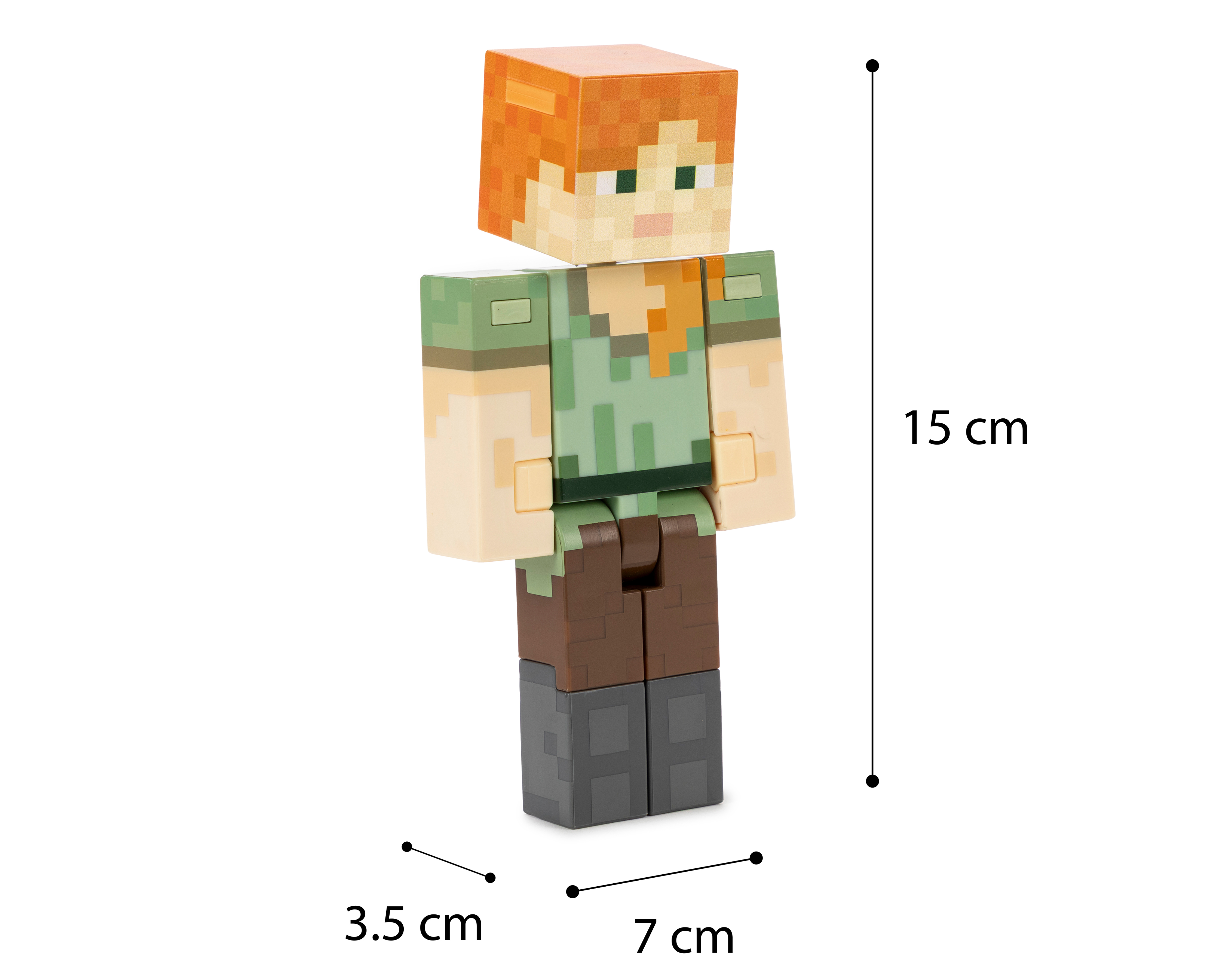 Foto 7 pulgar | Foto 6 | Figura de Acción Minecraft Diamond Level Alex con Accesorios