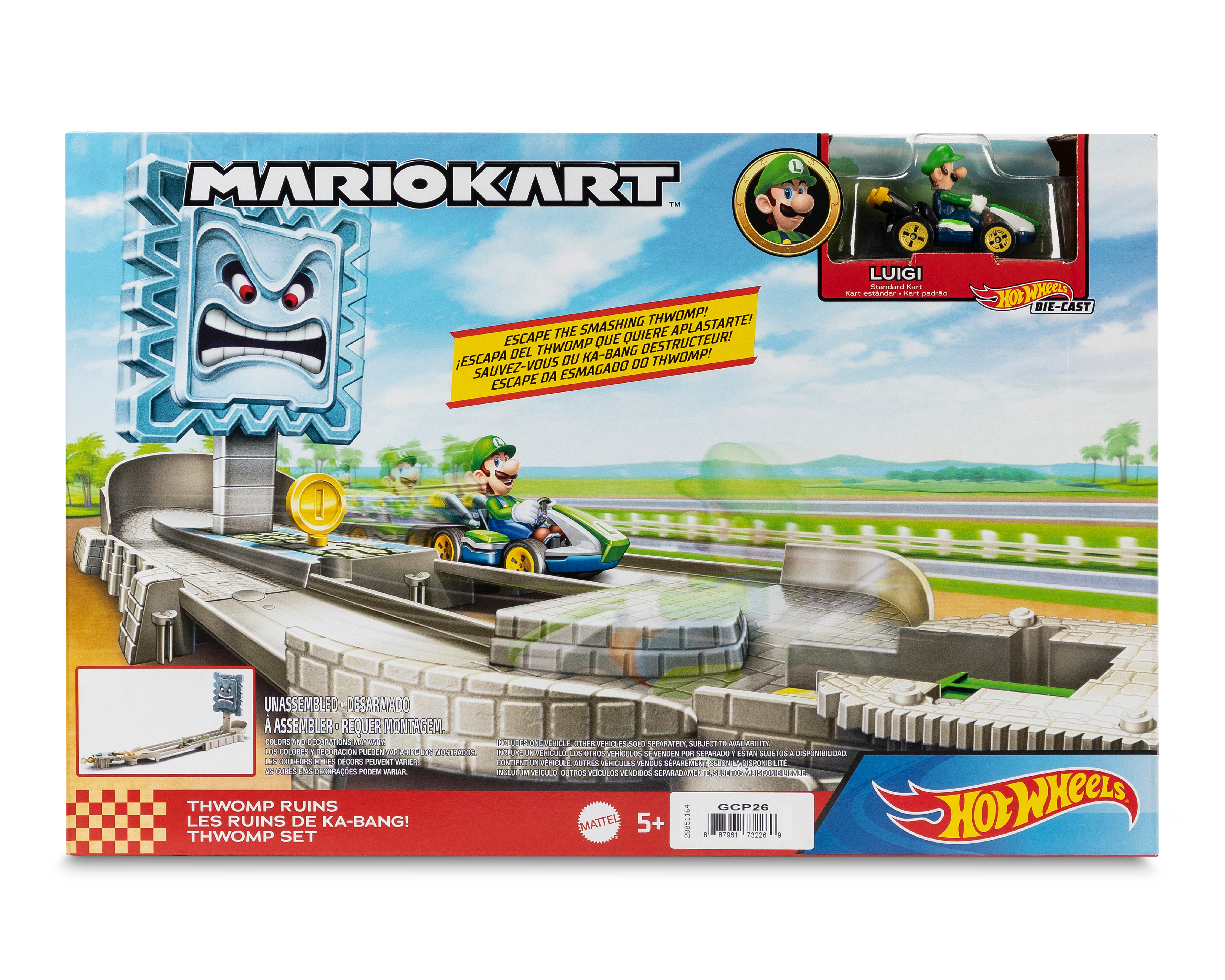 Foto 1 | Foto 1 | Pista de Carreras Hot Wheels Mario Kart Thwomp