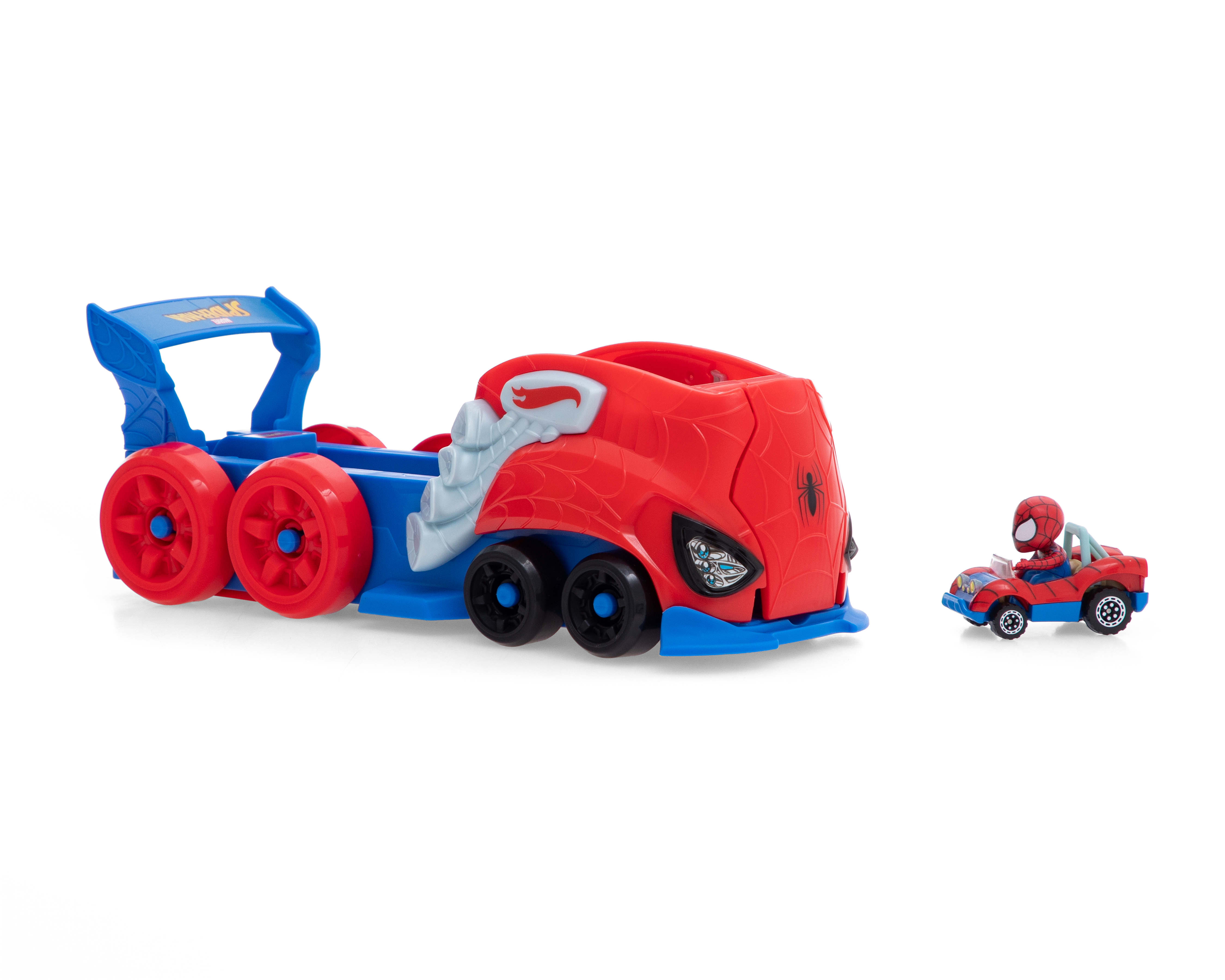Foto 2 pulgar | Foto 1 | Pista Lanzador Sorpresa Hot Wheels Spider-Man