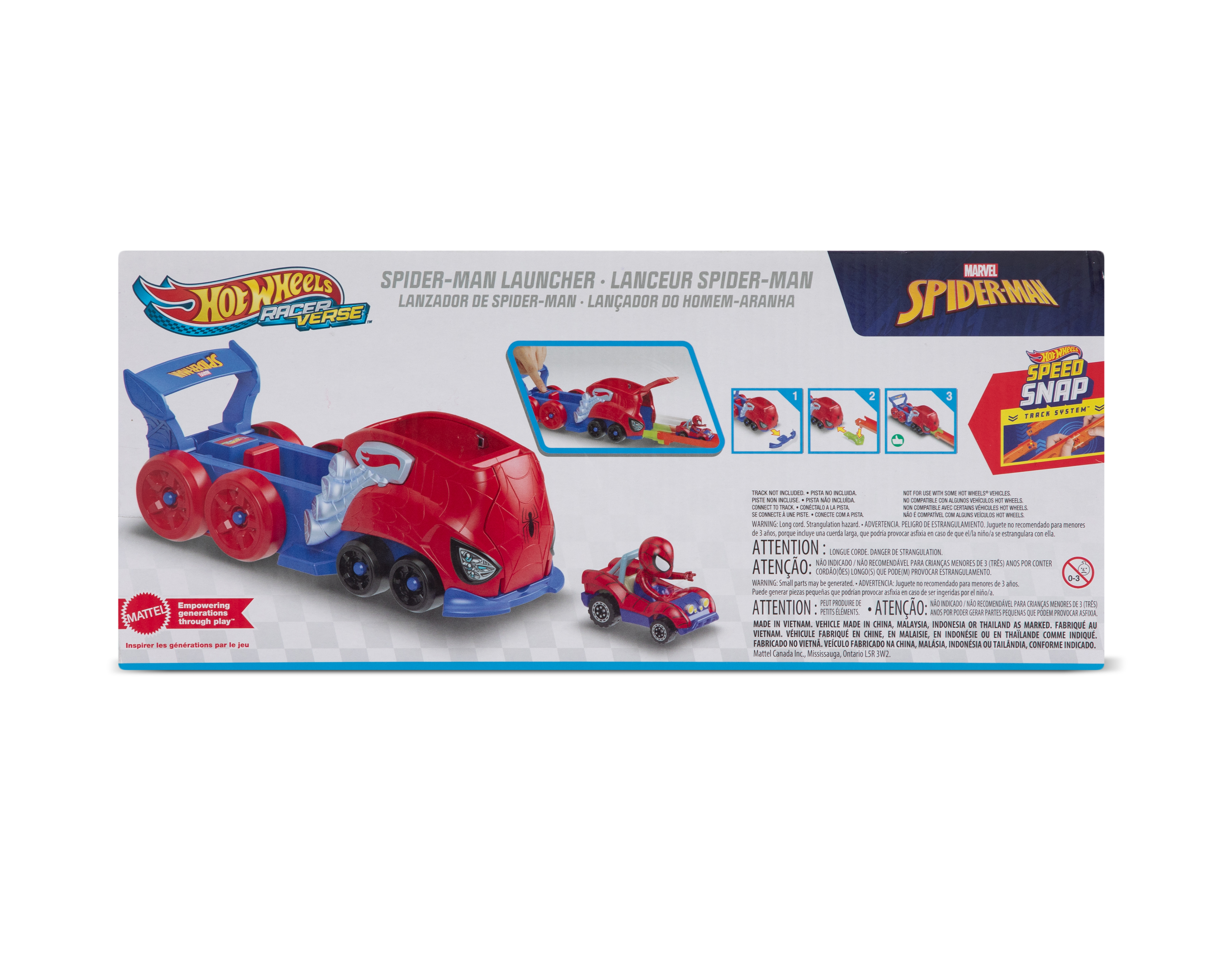 Foto 6 pulgar | Foto 5 | Pista Lanzador Sorpresa Hot Wheels Spider-Man