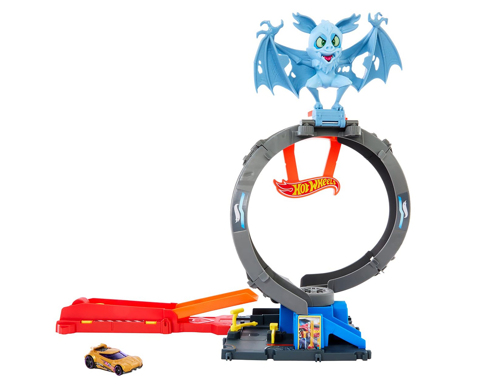 Pista de juguete Hot Wheels City Ataque de Murciélago