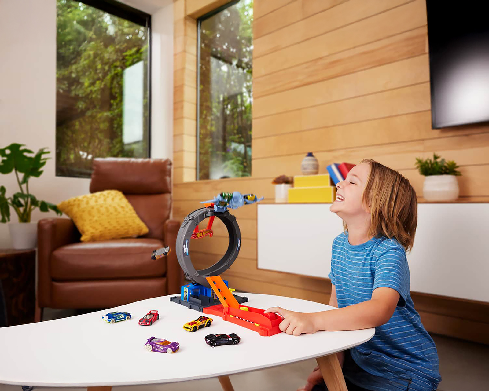 Foto 8 pulgar | Foto 7 | Pista de juguete Hot Wheels City Ataque de Murciélago