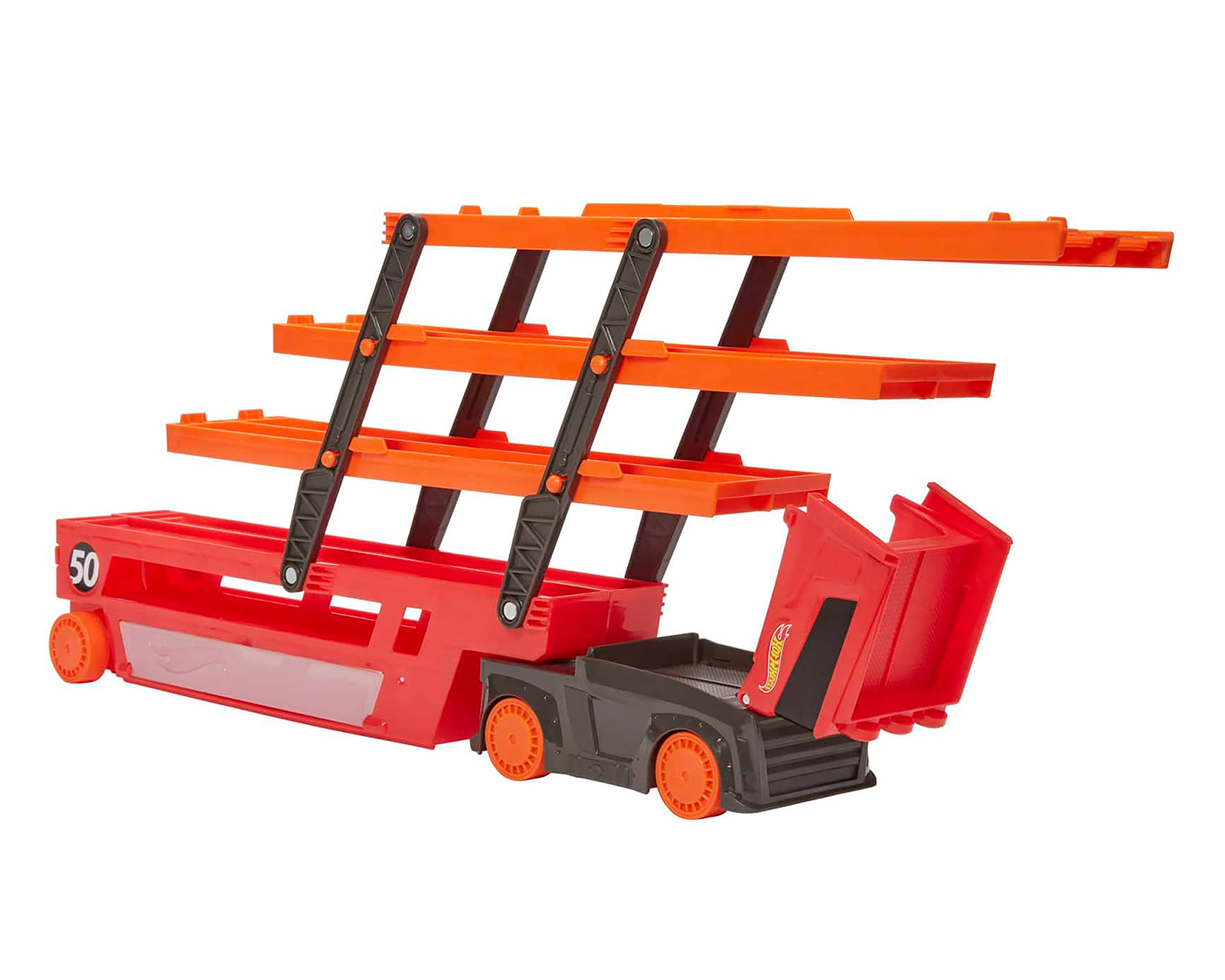 Foto 3 pulgar | Foto 2 | Pista de Juguete Mega Remolque Hot Wheels