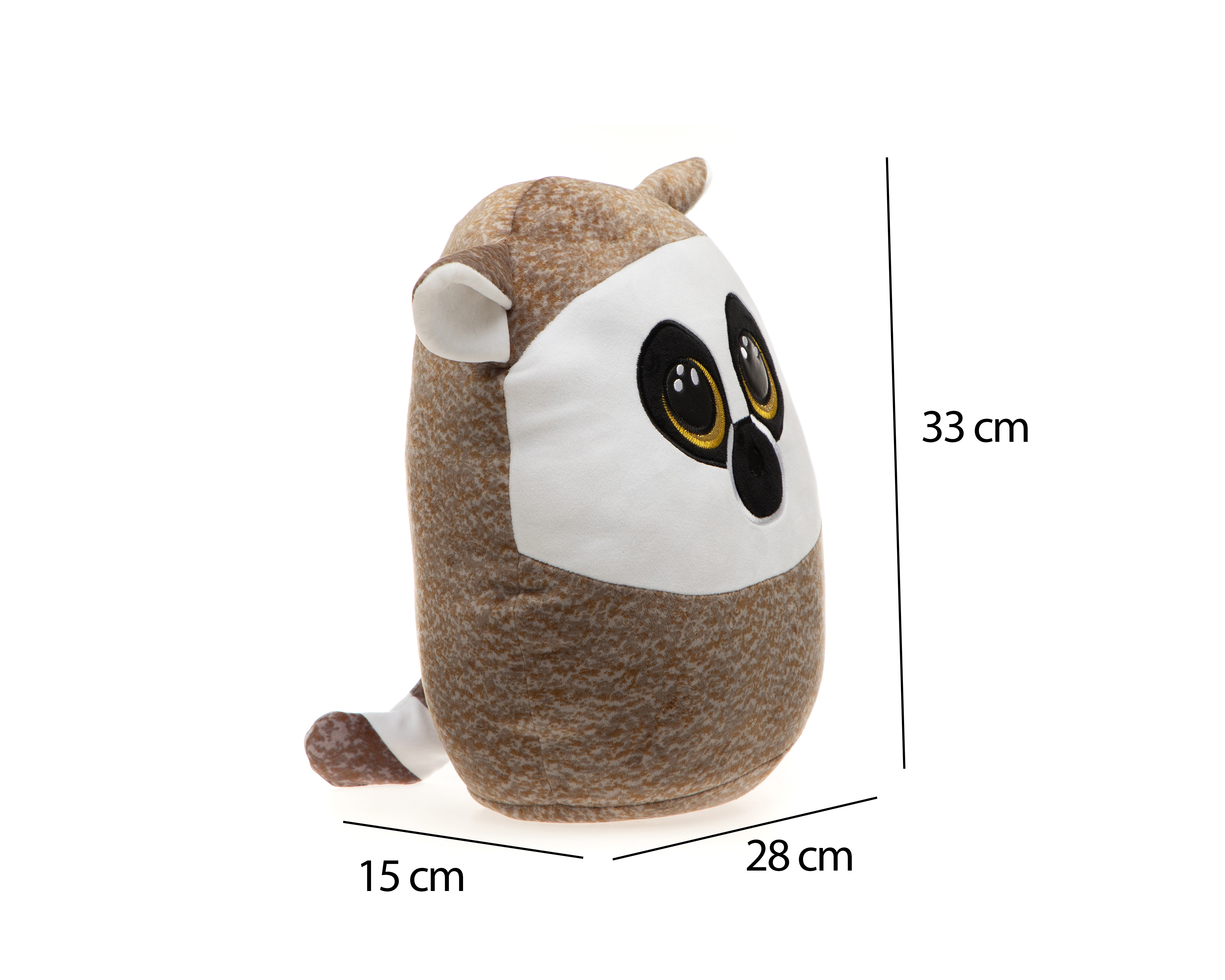 Foto 6 pulgar | Foto 5 | Lemur de Peluche Ty Linus Squish