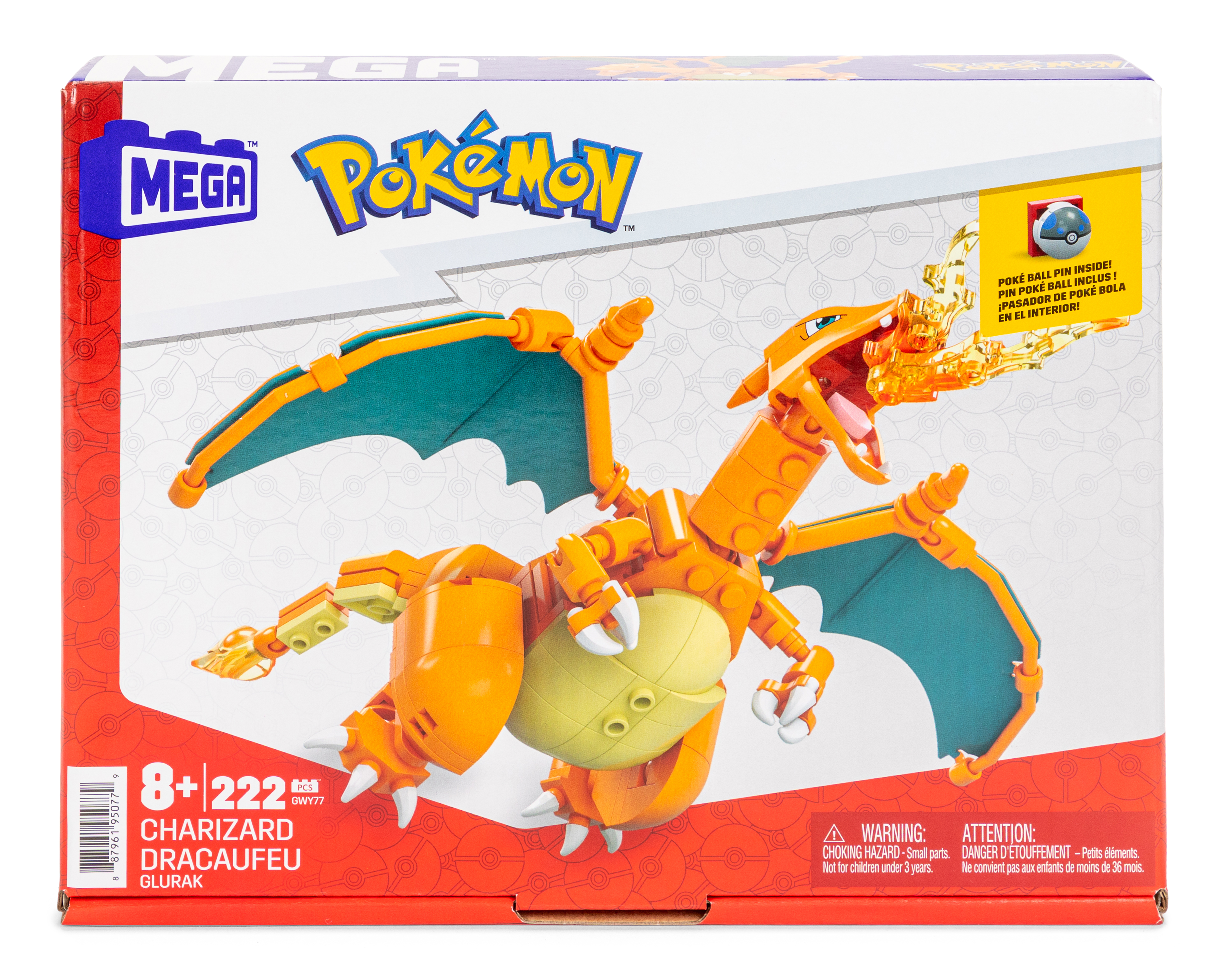 Foto 2 pulgar | Foto 1 | MEGA Pokémon Charizard