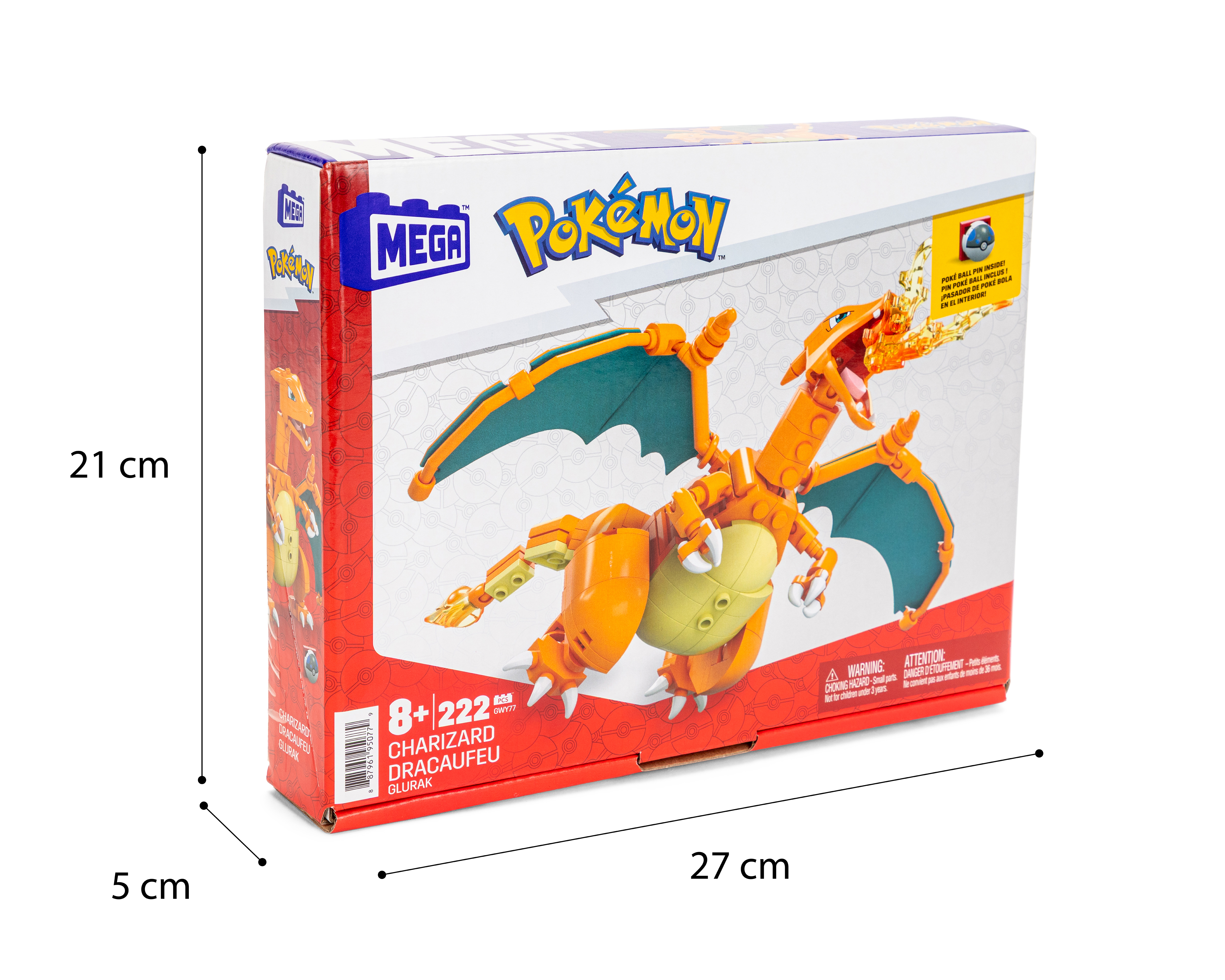 Foto 4 pulgar | Foto 3 | MEGA Pokémon Charizard