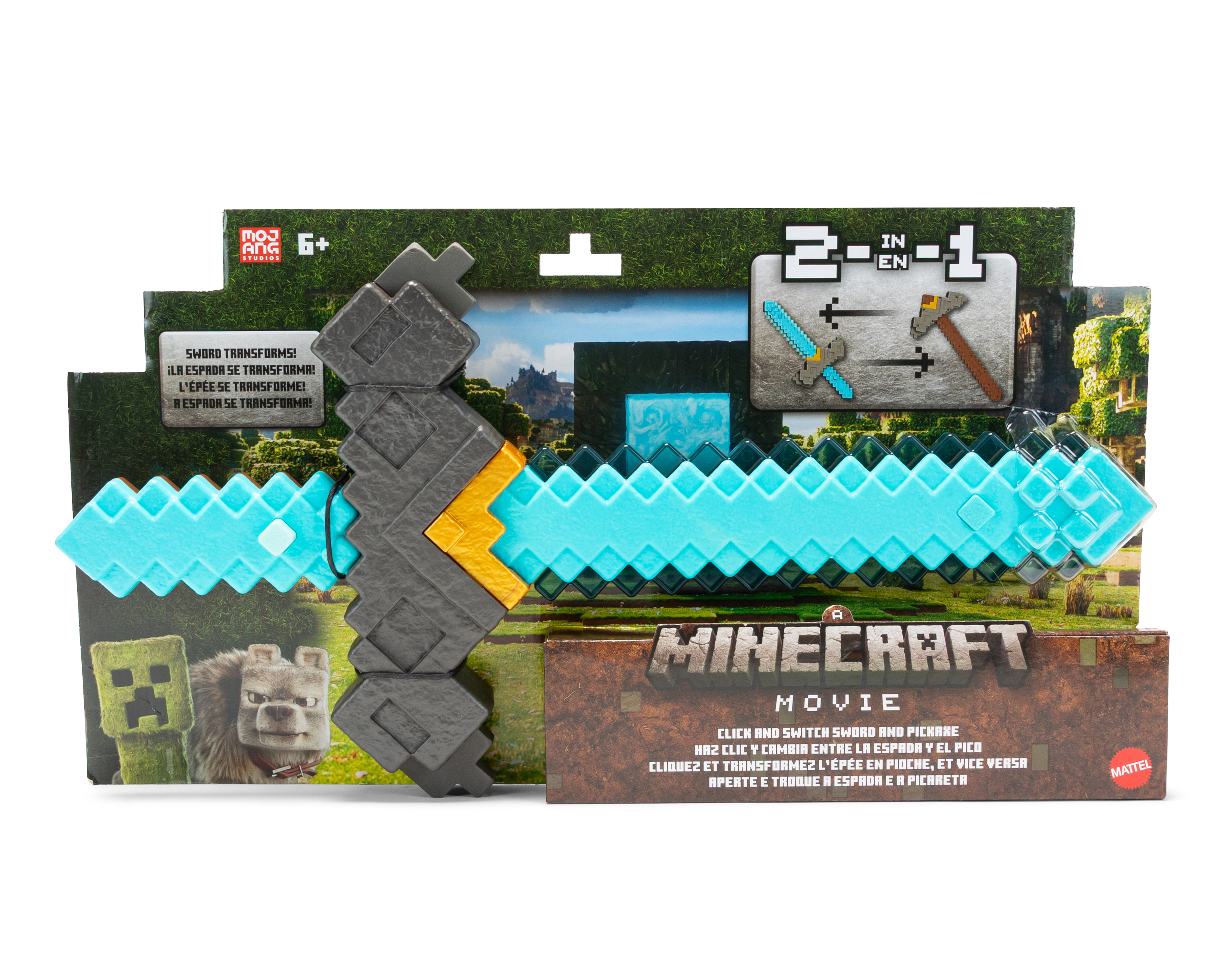 Foto 1 | Foto 1 | Espada de Juguete Minecraft 2 en 1