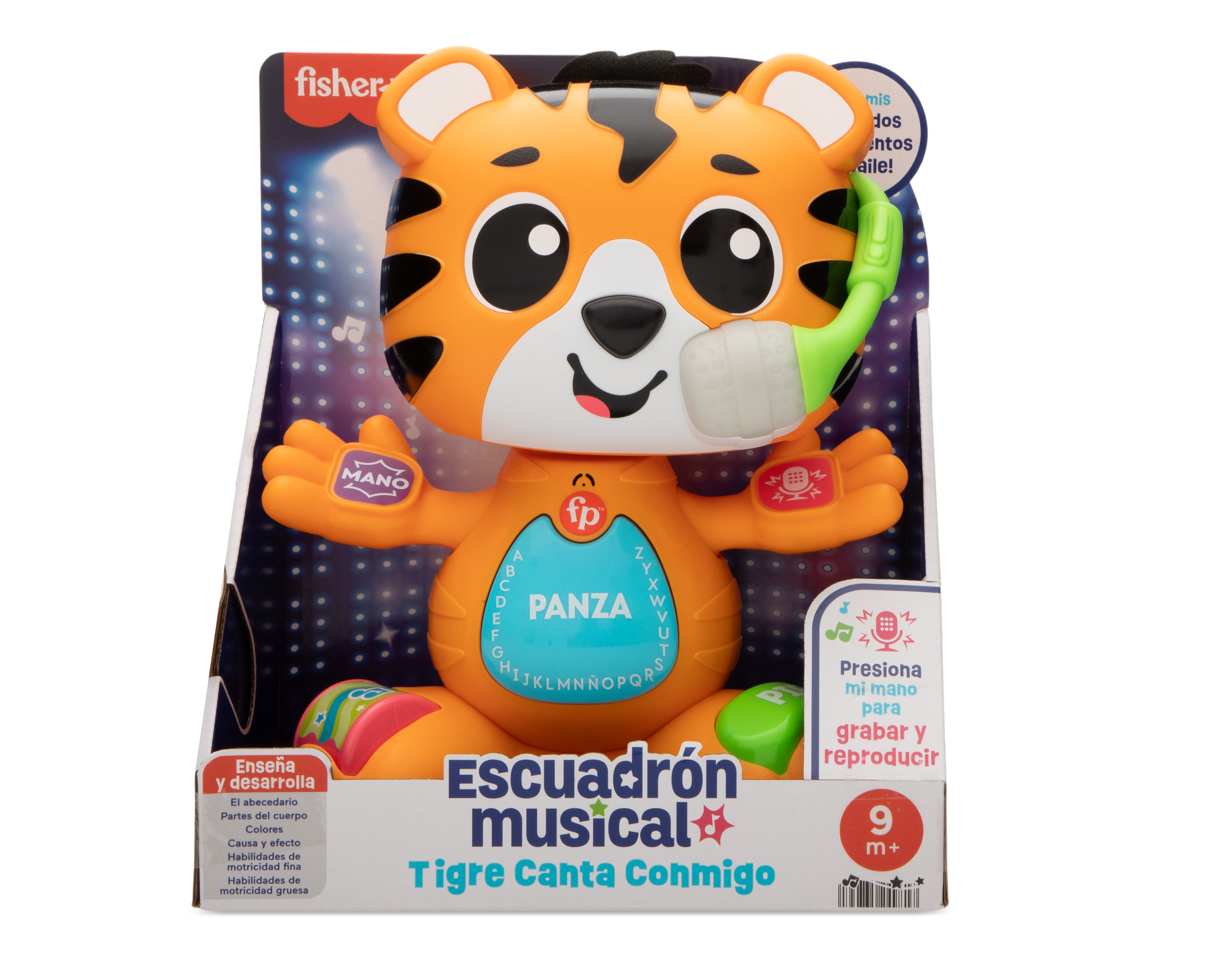 Foto 5 pulgar | Foto 4 | Juguete Escuadrón Musical Tigre Canta Conmigo Fisher-Price con Sonido