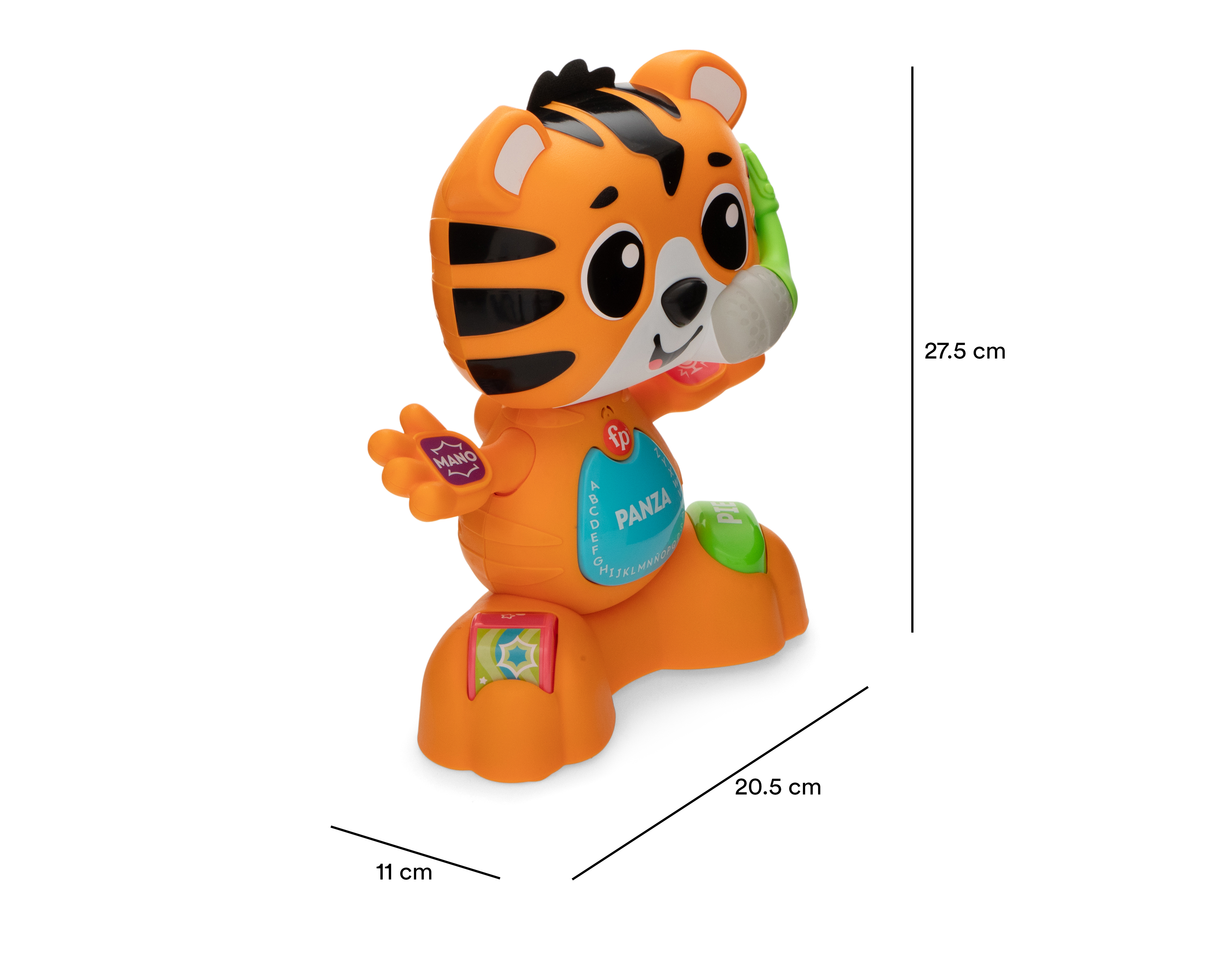 Foto 6 | Foto 6 | Juguete Escuadrón Musical Tigre Canta Conmigo Fisher-Price con Sonido