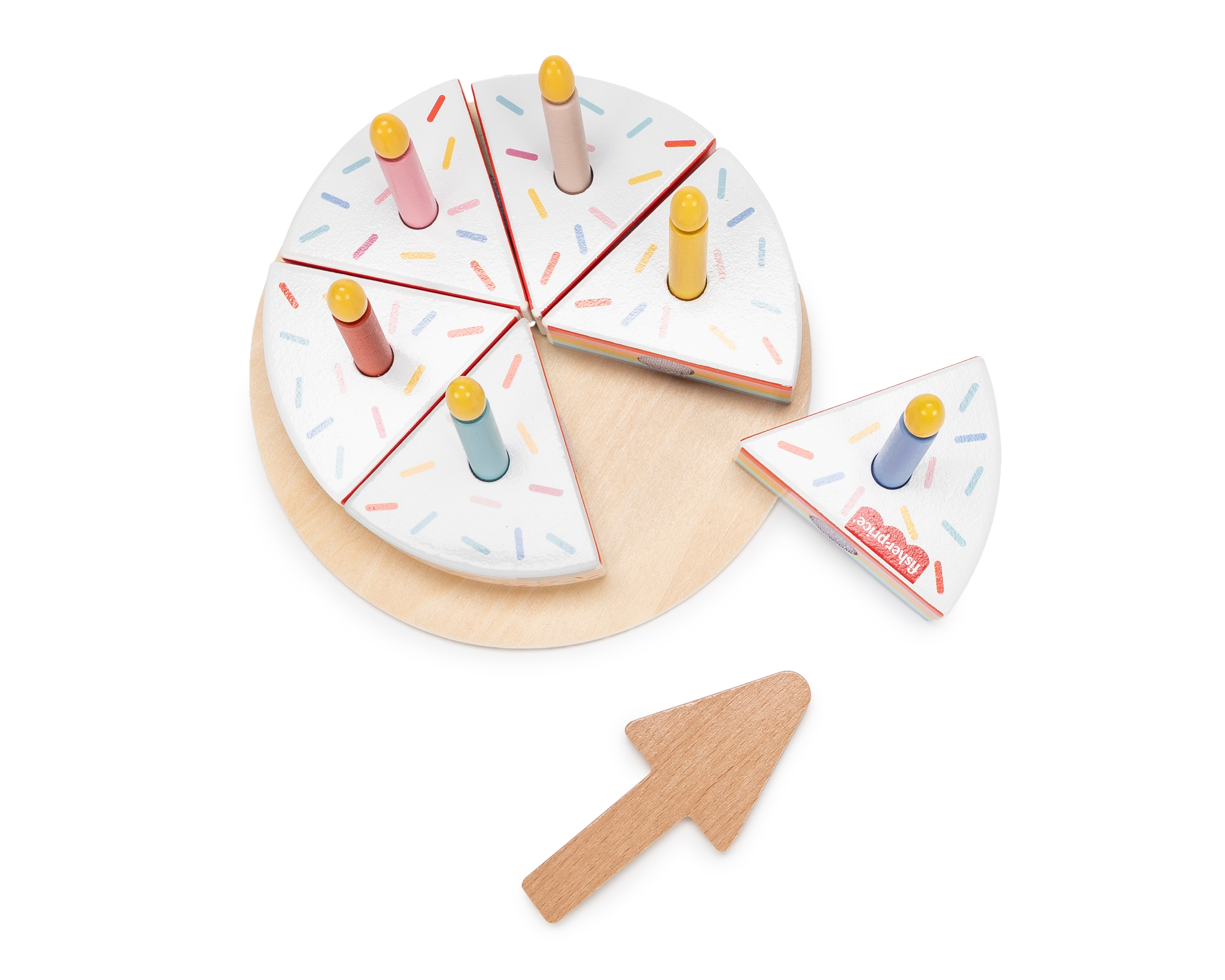 Pastel de Madera Fisher-Price 14 Piezas