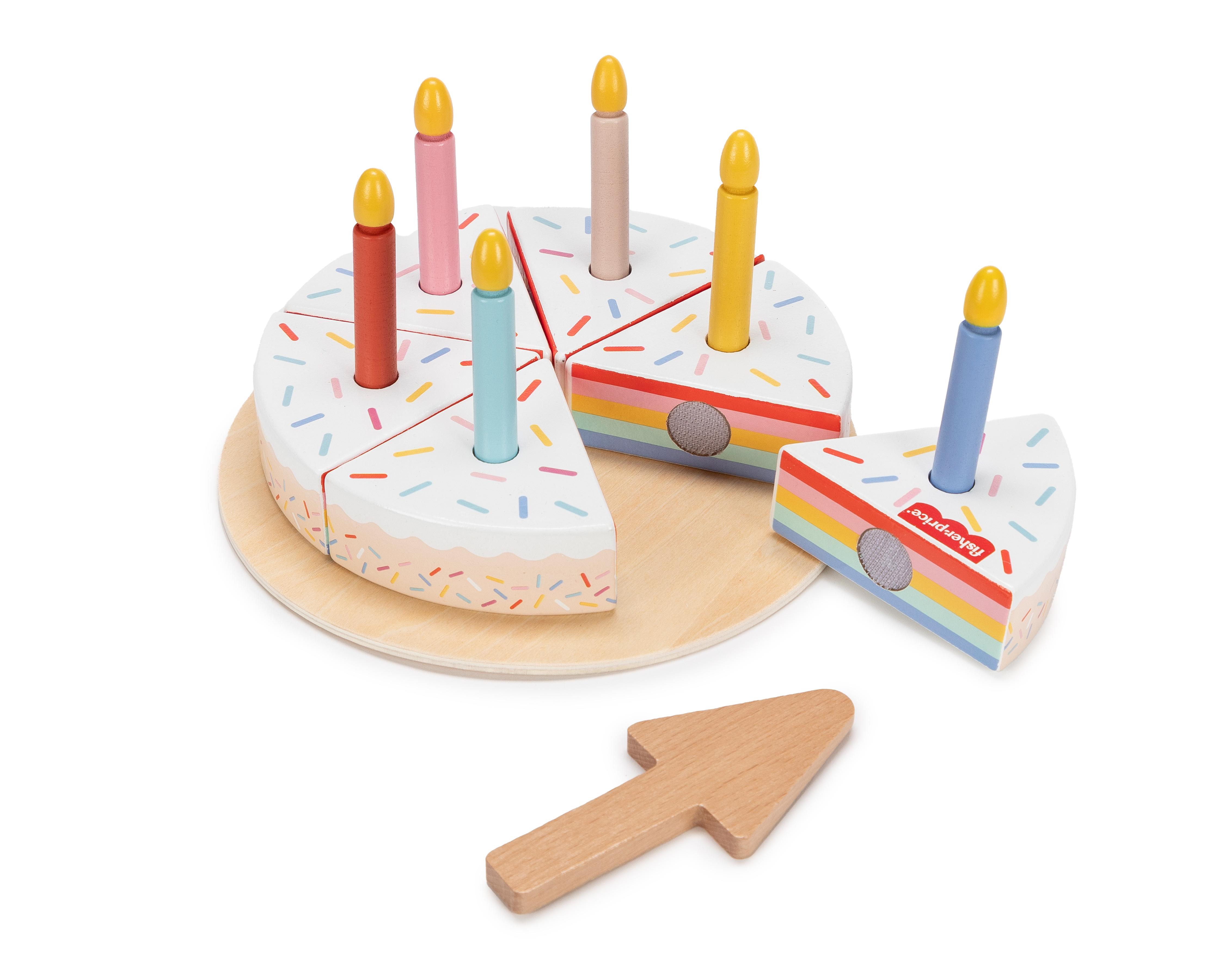 Foto 2 | Foto 2 | Pastel de Madera Fisher-Price 14 Piezas