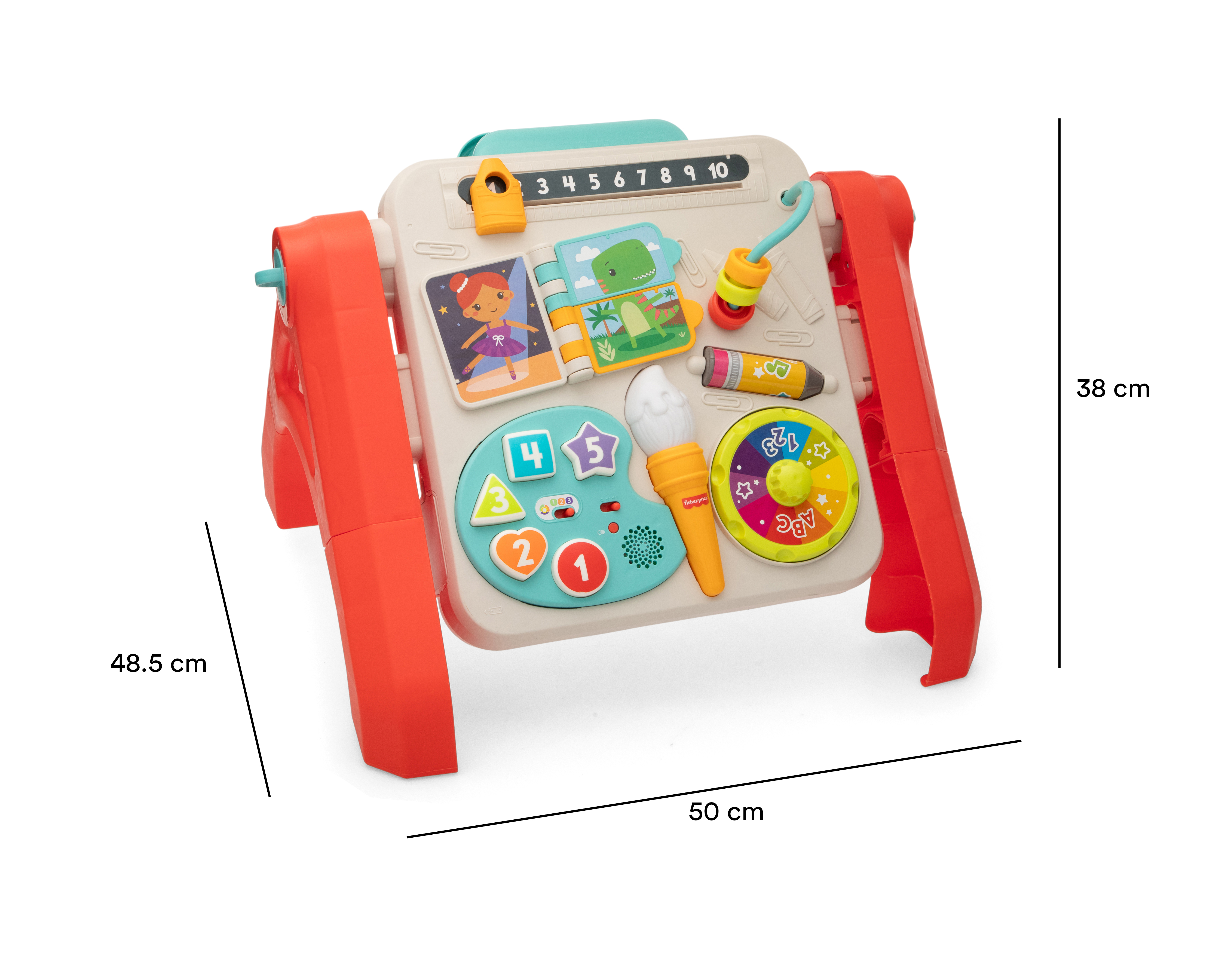 Foto 6 pulgar | Foto 5 | Mesa Interactiva 4 en 1 Fisher-Price con Sonido