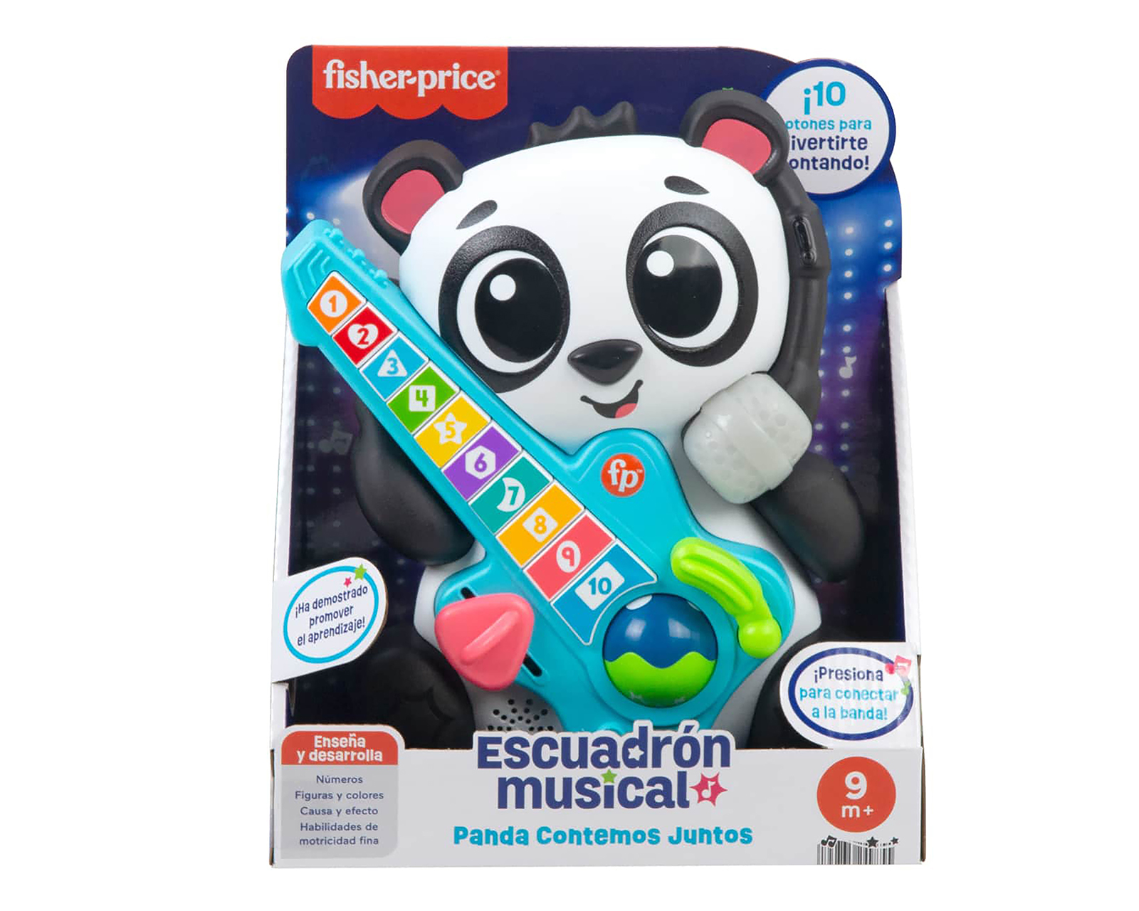 Foto 3 pulgar | Foto 2 | Escuadrón Musical Panda Fisher-Price