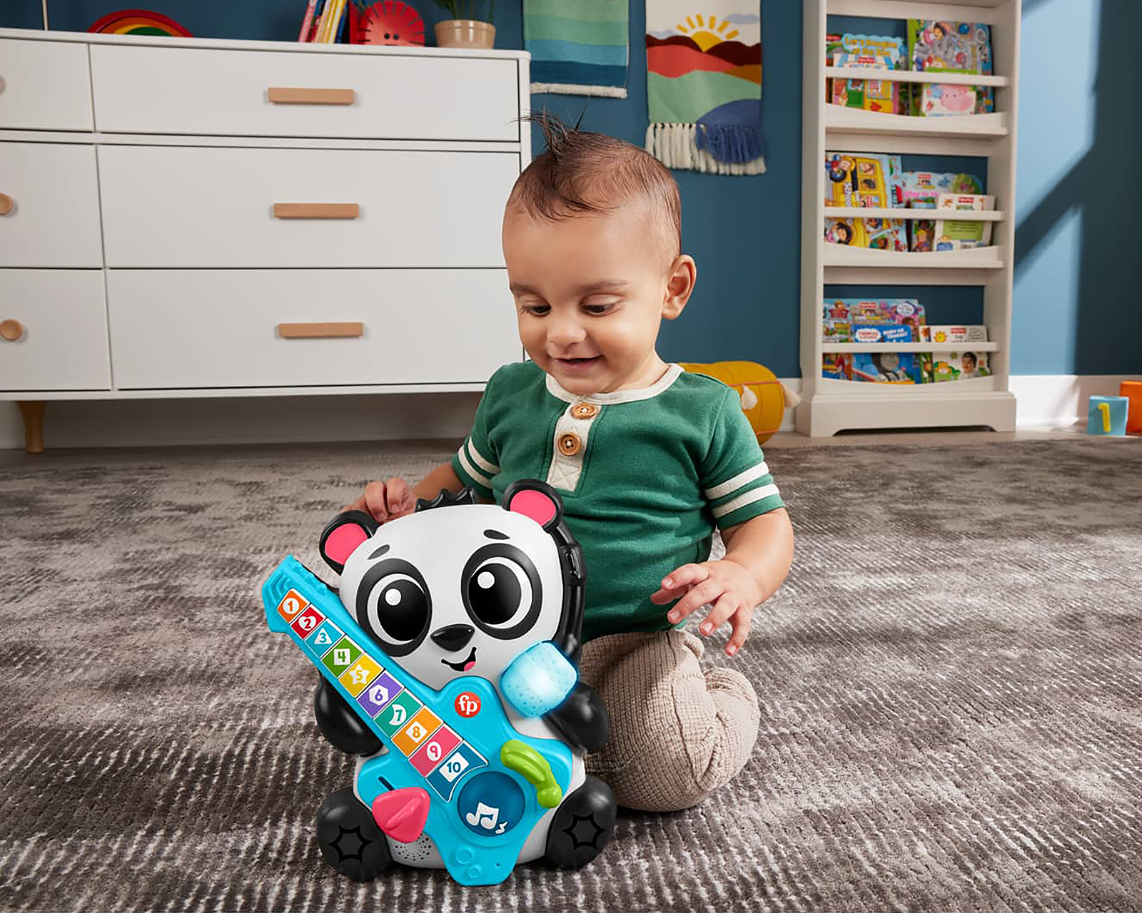 Foto 4 pulgar | Foto 3 | Escuadrón Musical Panda Fisher-Price