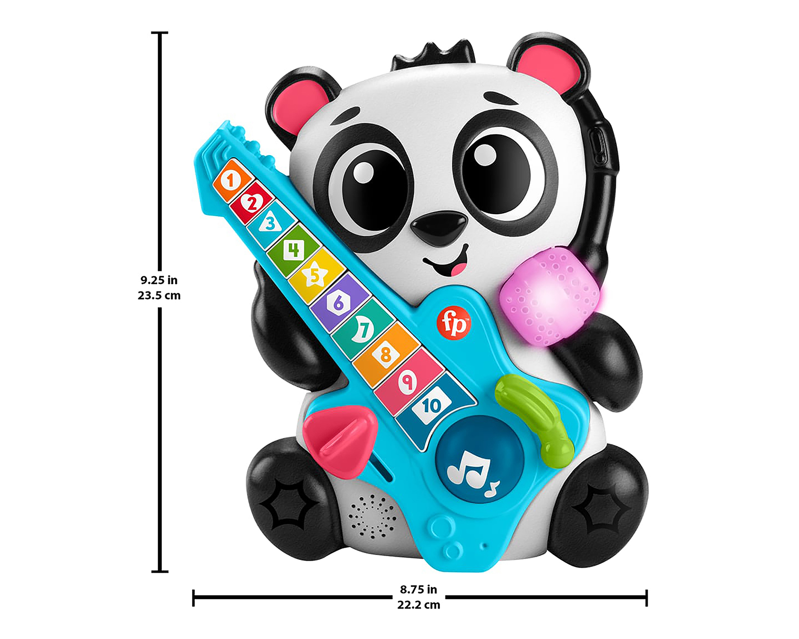 Foto 8 pulgar | Foto 7 | Escuadrón Musical Panda Fisher-Price