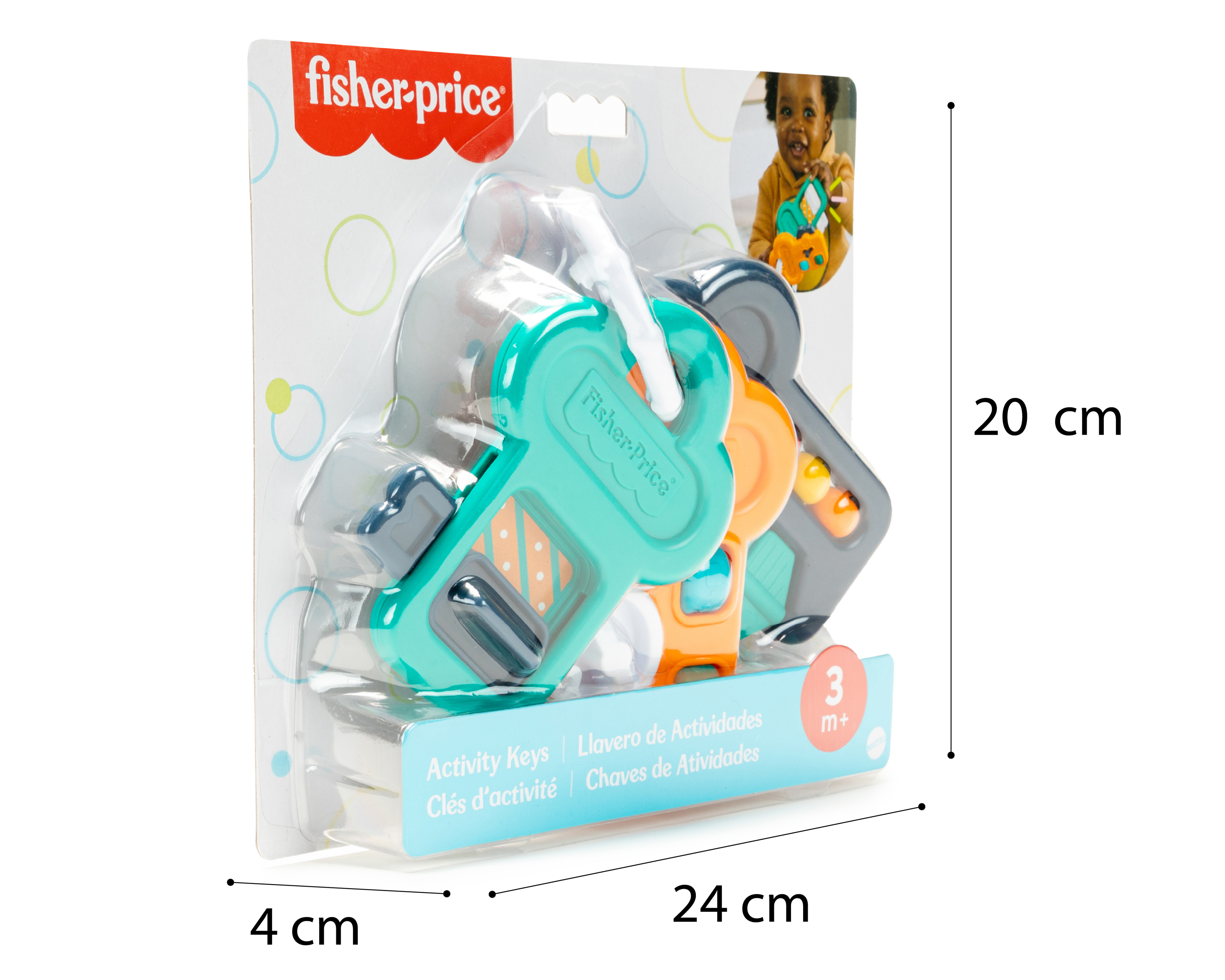 Foto 4 pulgar | Foto 3 | Llavero de Actividades Fisher-Price